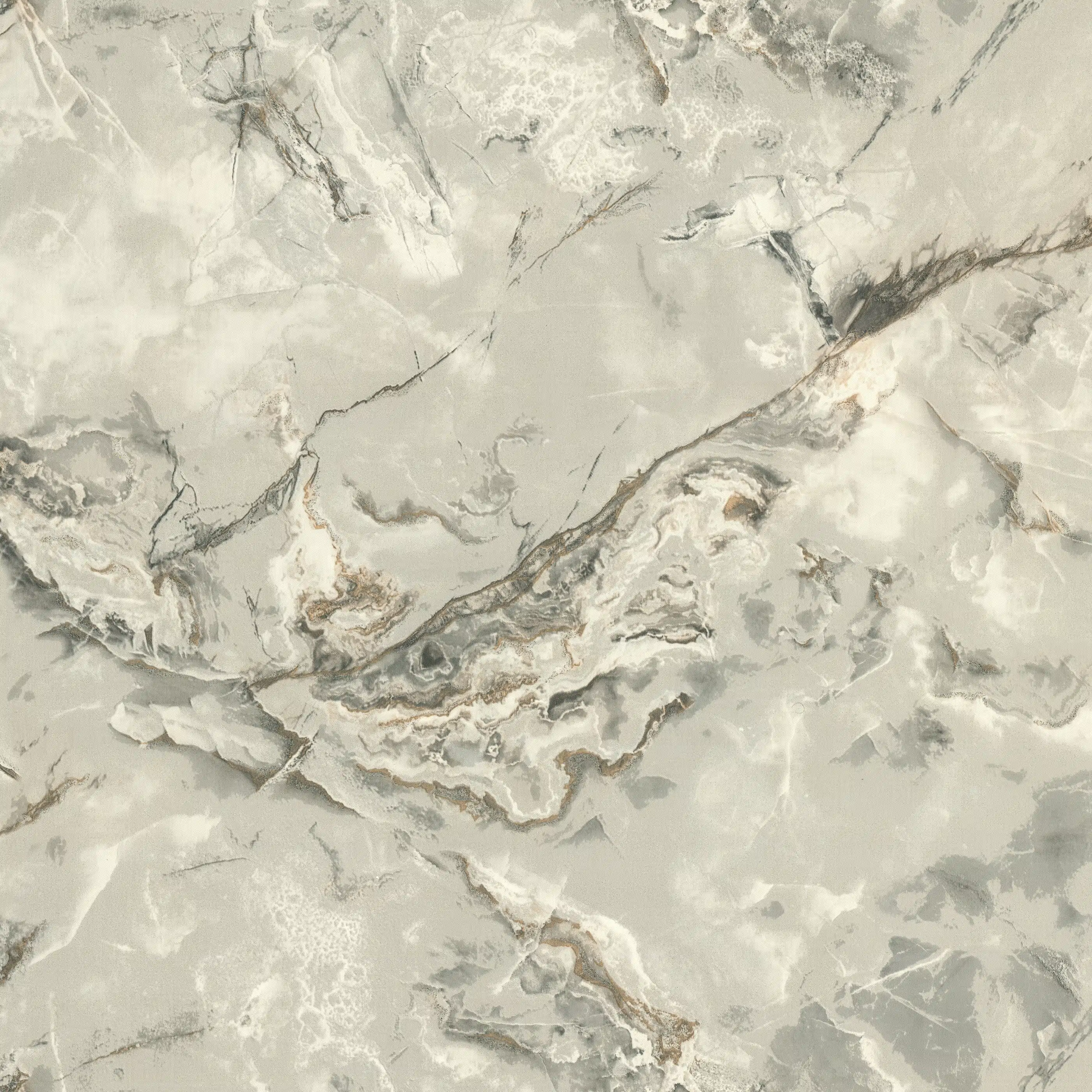 Изображение товара Флизелиновые обои Calacatta Ornamy серые, 1.06х10.05м, мраморный эффект