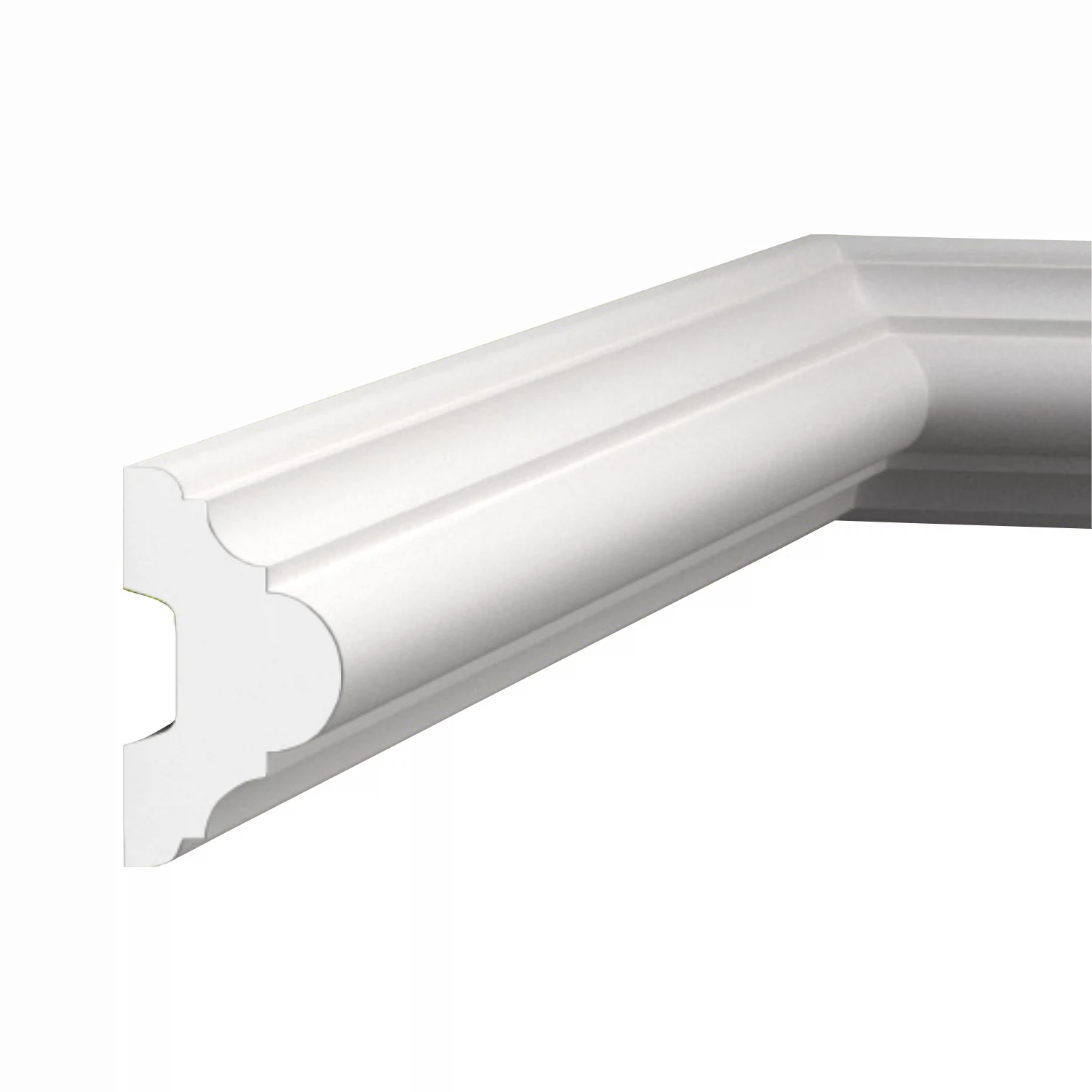 Изображение товара Молдинг Экополимер Дюрополимер 2000х23х40 мм Ударопрочный влагостойкий