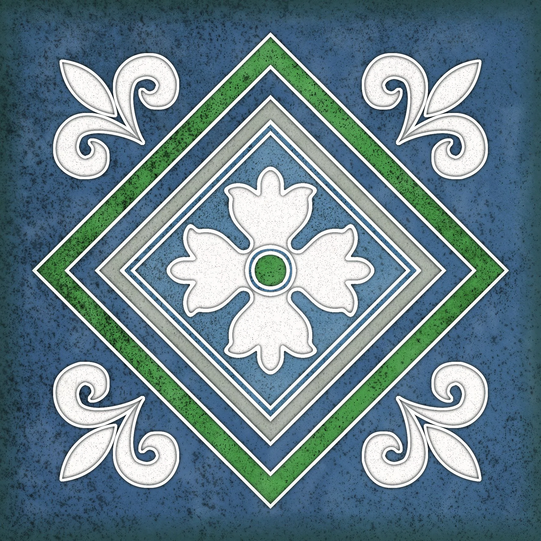 Изображение товара Плитка SMALTO DECOR 2 BLU 15*15