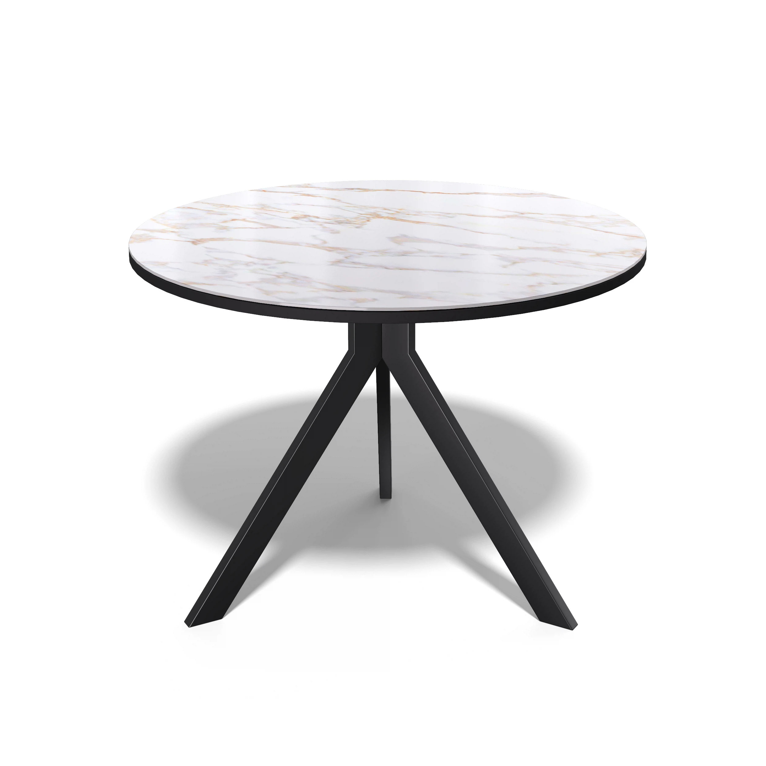 Изображение товара Стол Kenner RR900 круглый с керамической столешницей и металлическими ножками