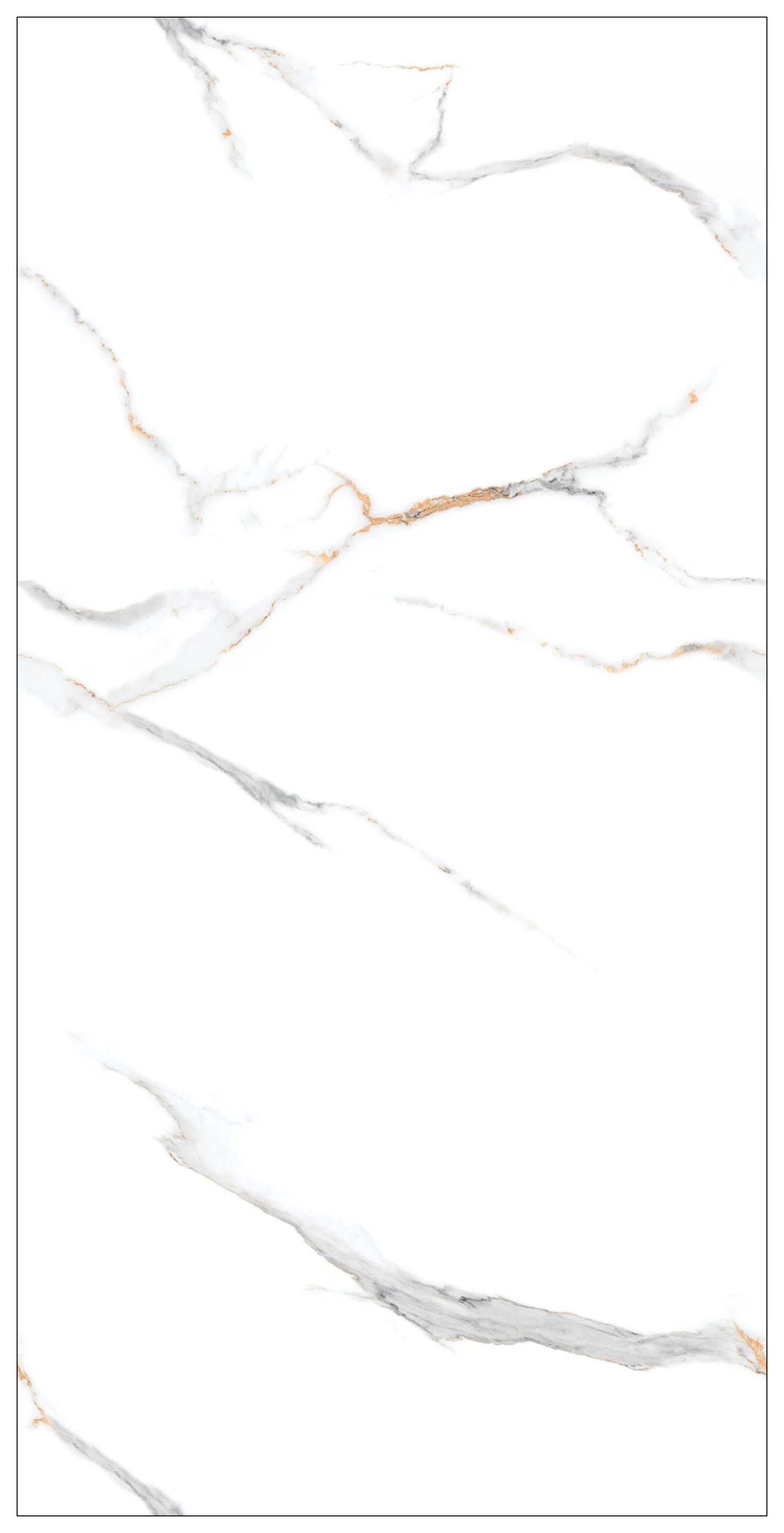 Изображение товара Керамогранит Storneto Statuario 17 Punch 60x120 для стен и пола, белый, матовая