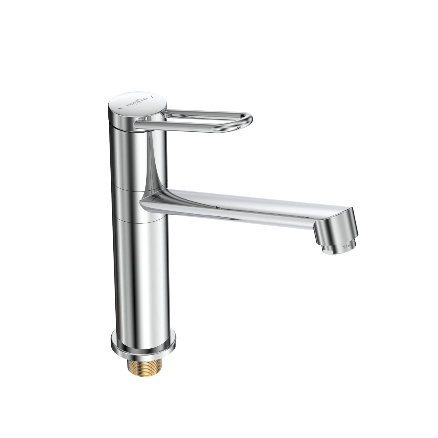 Изображение товара Рычажный смеситель для кухни Tokito KANDA хром, длинный излив, TOK-KAN-1012