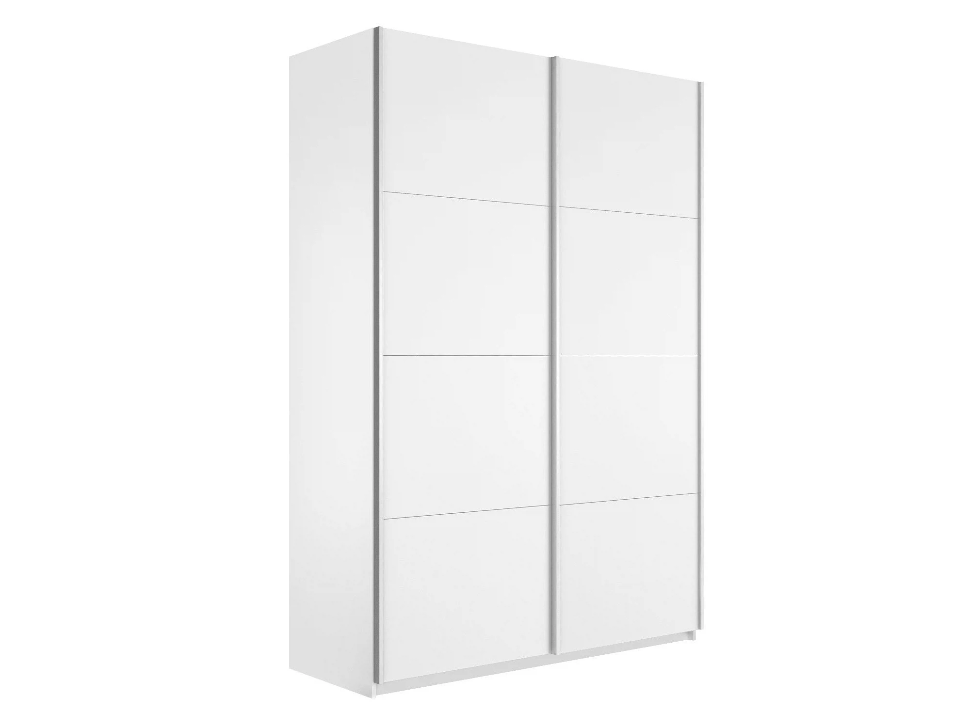 Изображение товара Шкаф-купе Прайм 2-х дверный ДСП 160х57х230 Белый(арт.: 1PDD_160_B)