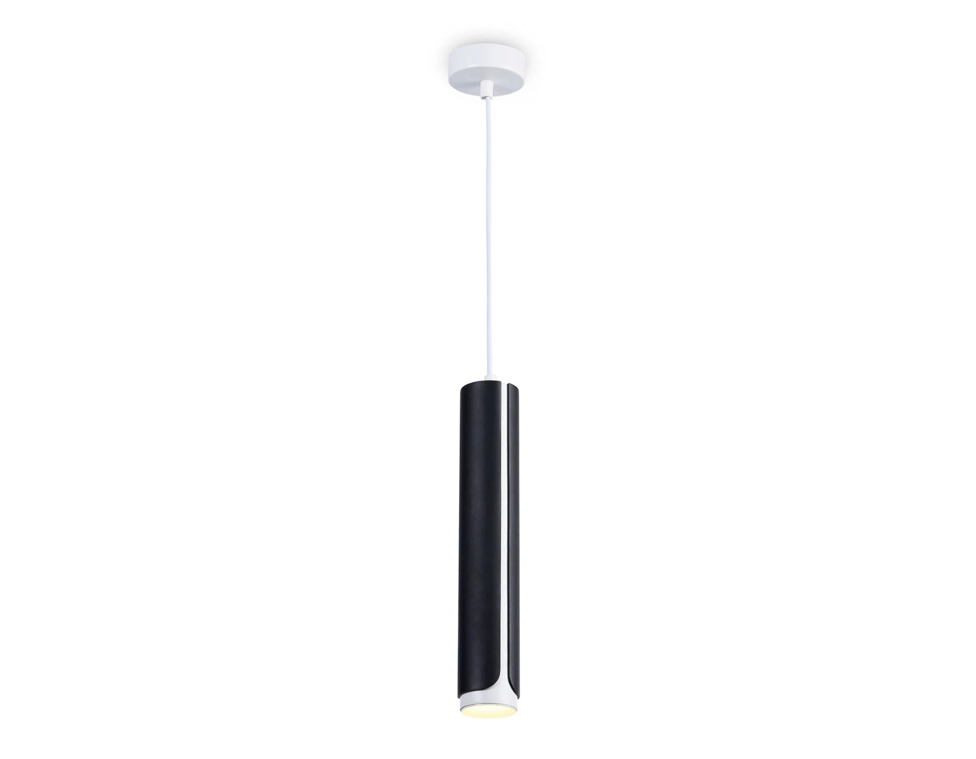 Изображение товара Подвесной светильник со сменной лампой  TN51611 AMBRELLA LIGHT черный/белый GU10 D58*1300