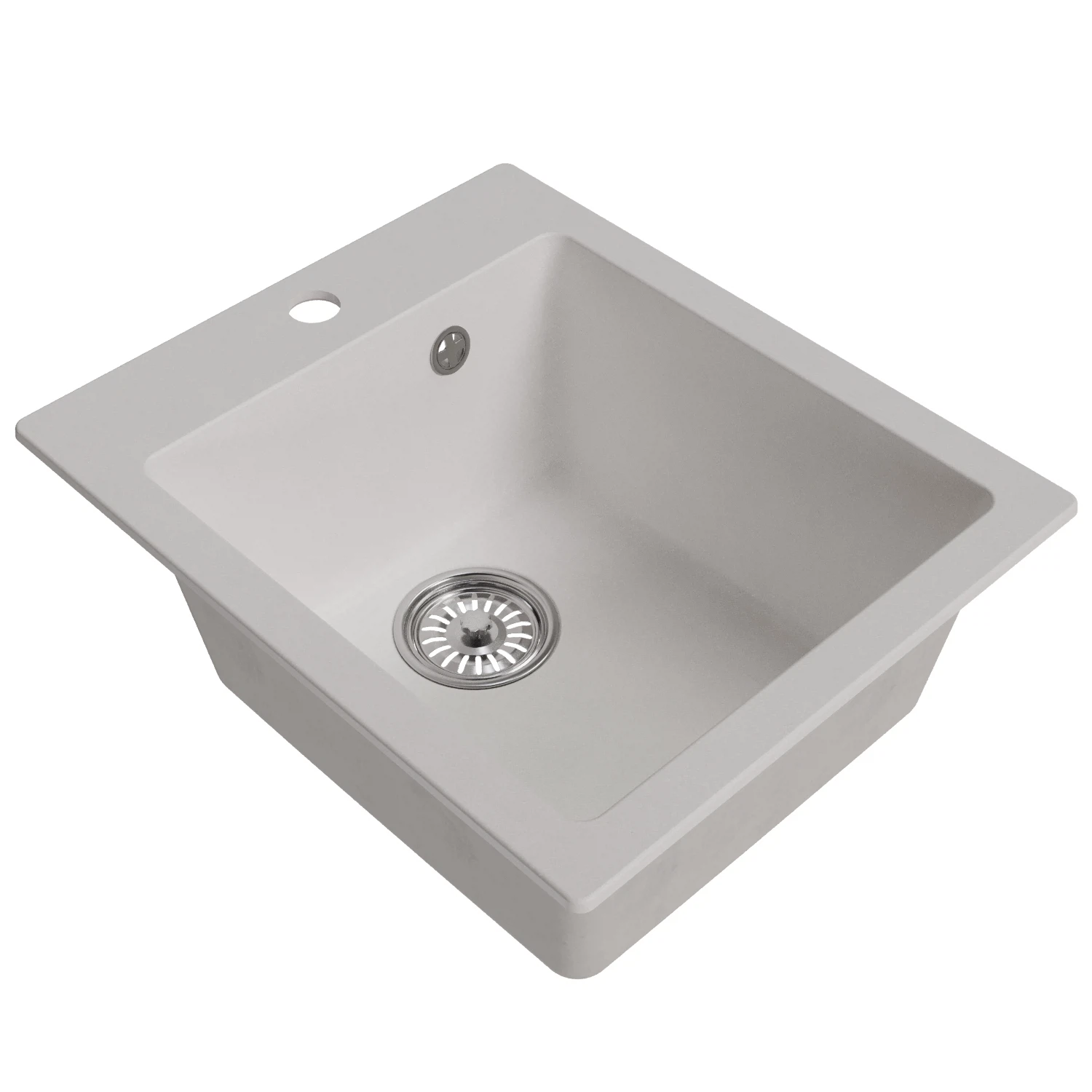 Изображение товара Мойка ML-GM14 ультра-белая из искусственного мрамора