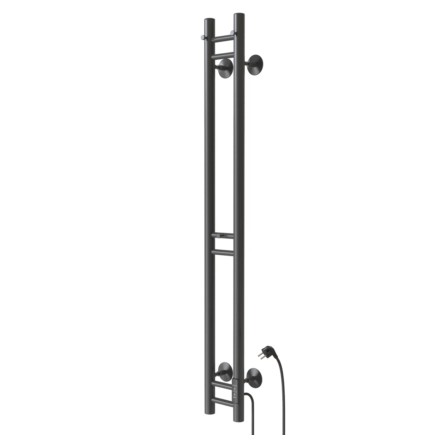 Изображение товара Электрический полотенцесушитель MIXLINE MOON GRAPHITE 120/10 с таймером 103 Вт для ванной