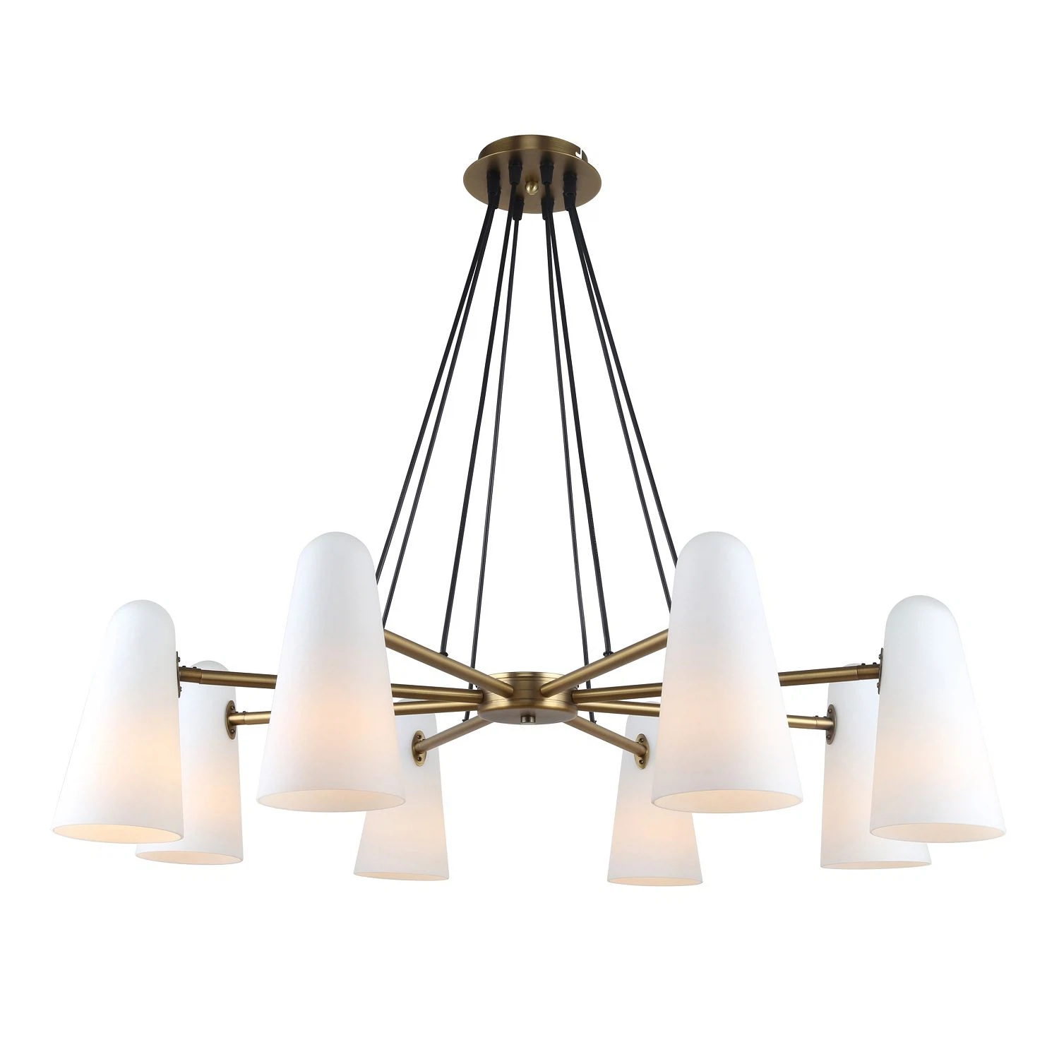 Изображение товара 2763-8P, подвесная люстра, D870xH1160, 8xE14x40W, excluded