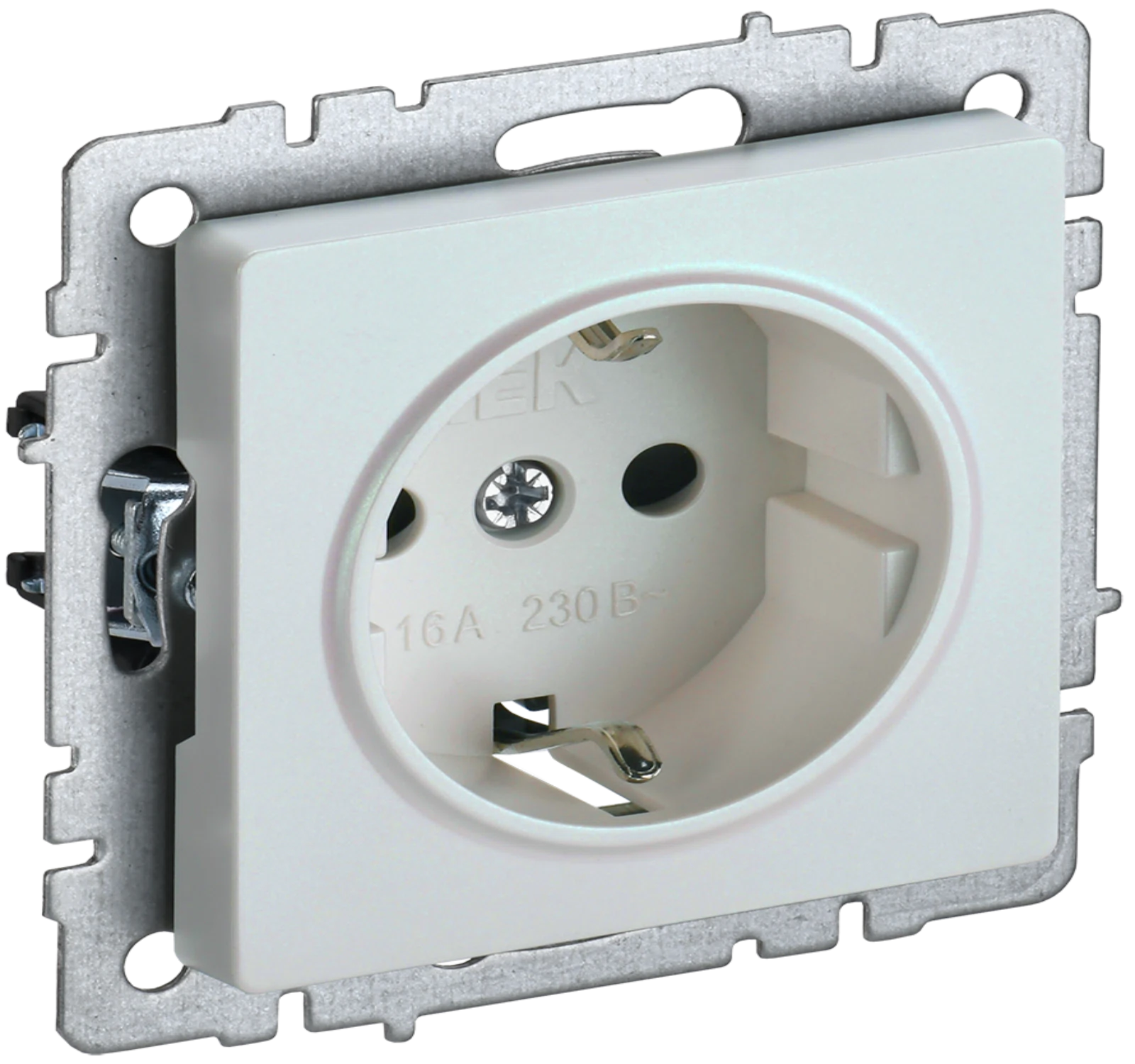 Изображение товара Розетка IEK BRITE с защитными шторками 16А перламутровая