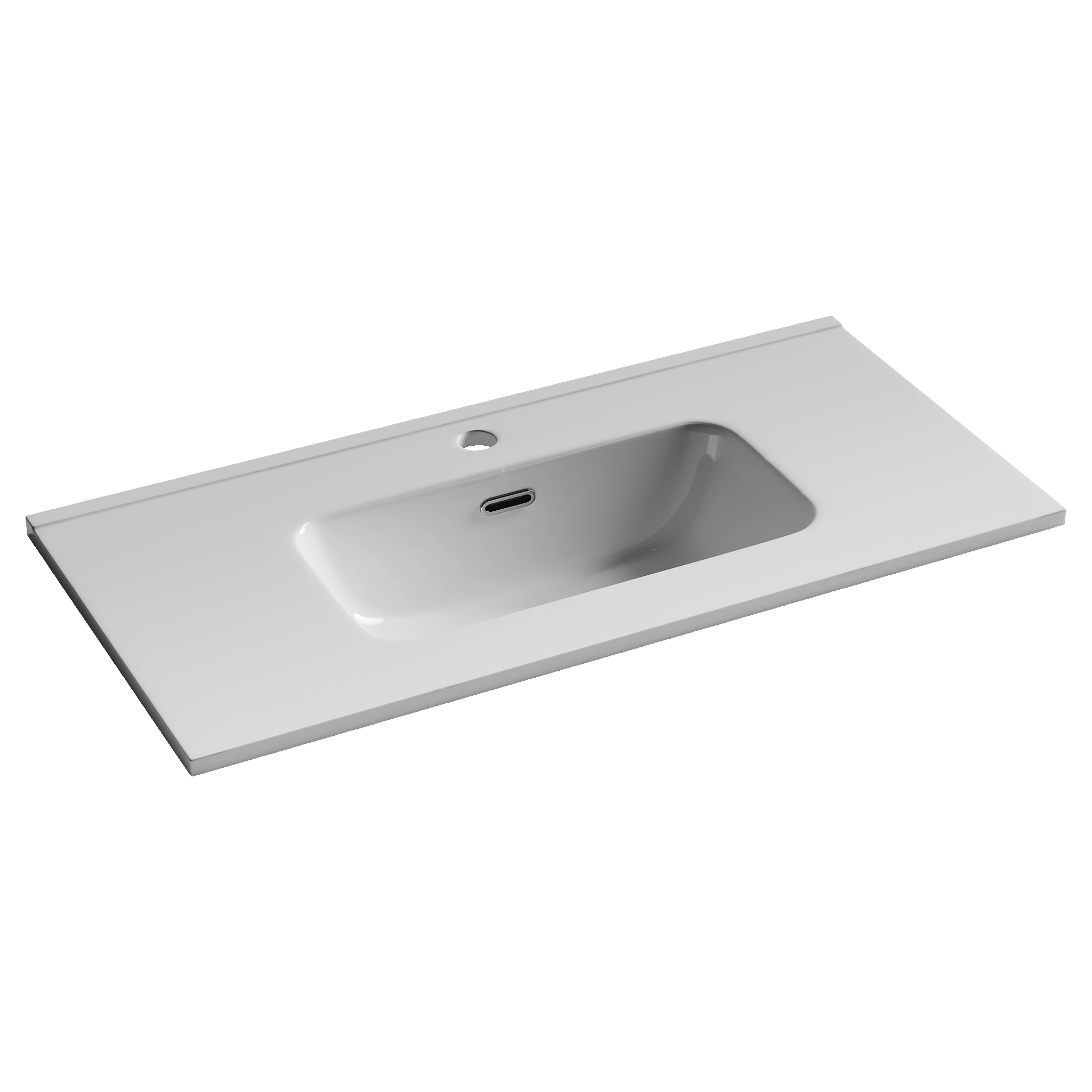 Изображение товара Раковина мебельная накладная Compact 810x395x170, цвет белый