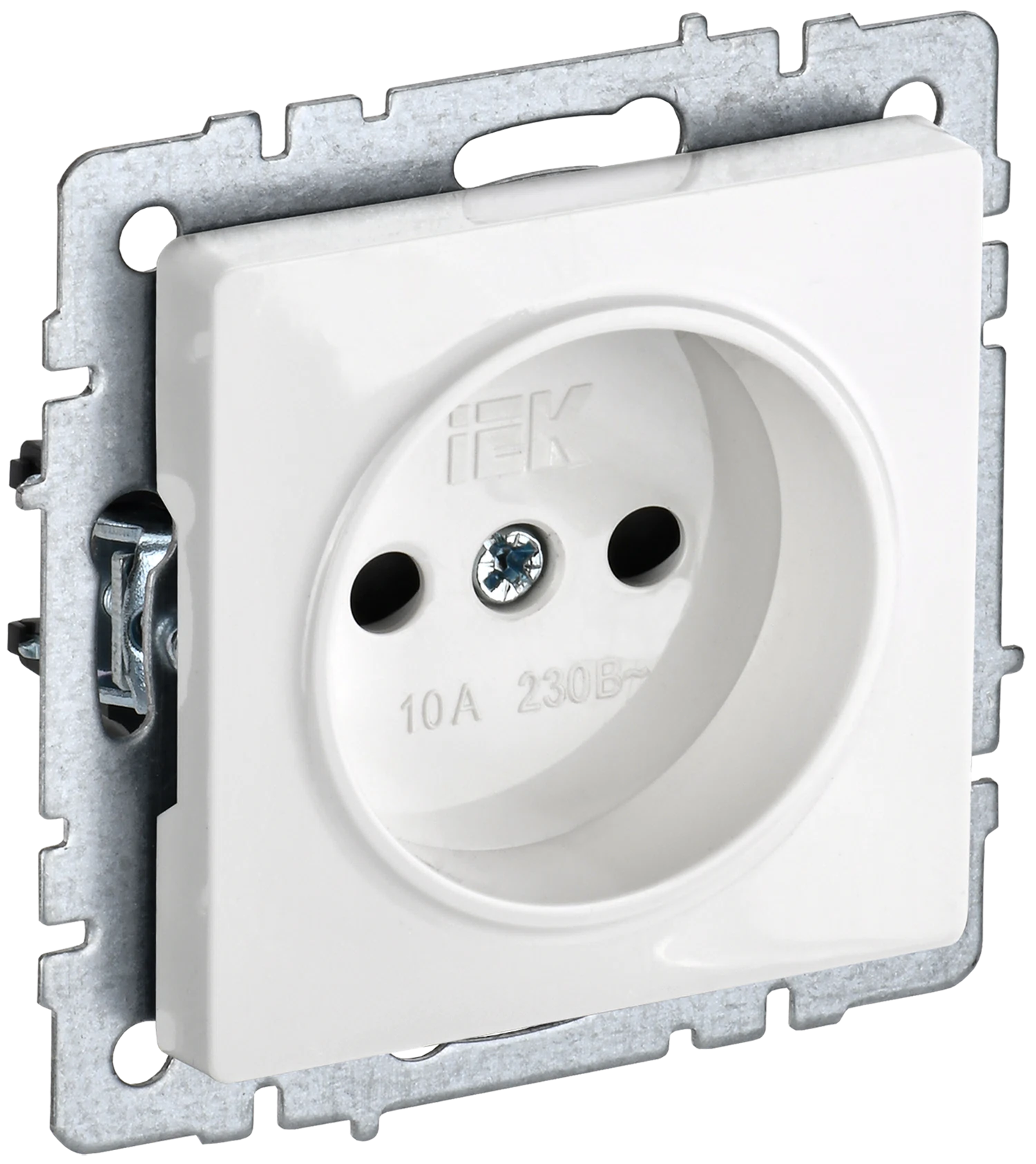 Изображение товара Розетка ИЭК BRITE Евророзетка белая 10 А