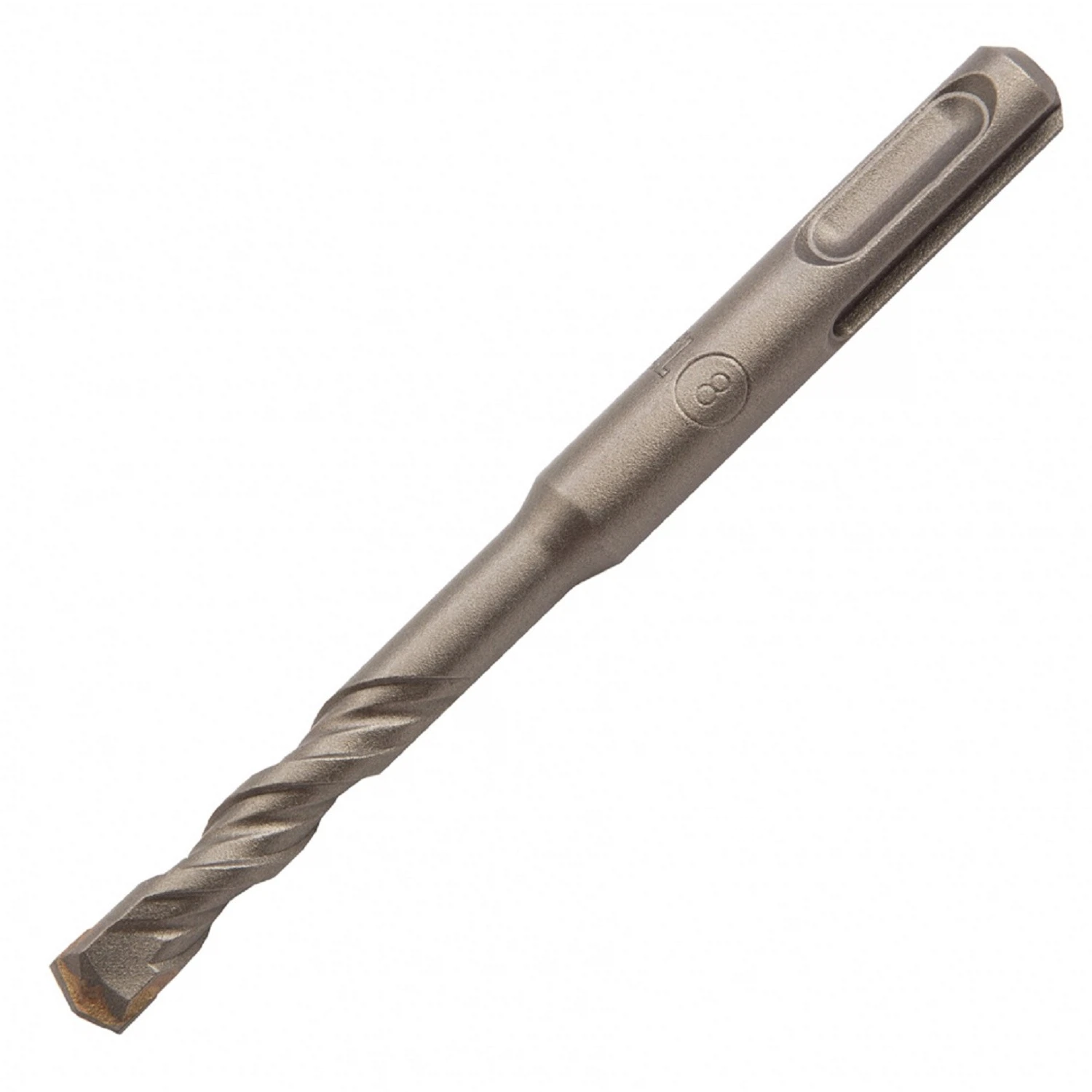 Изображение товара Бур по бетону, двойная спираль, Cobalt W-tip, 8x110 мм, SDS PLUS, Denzel 705010