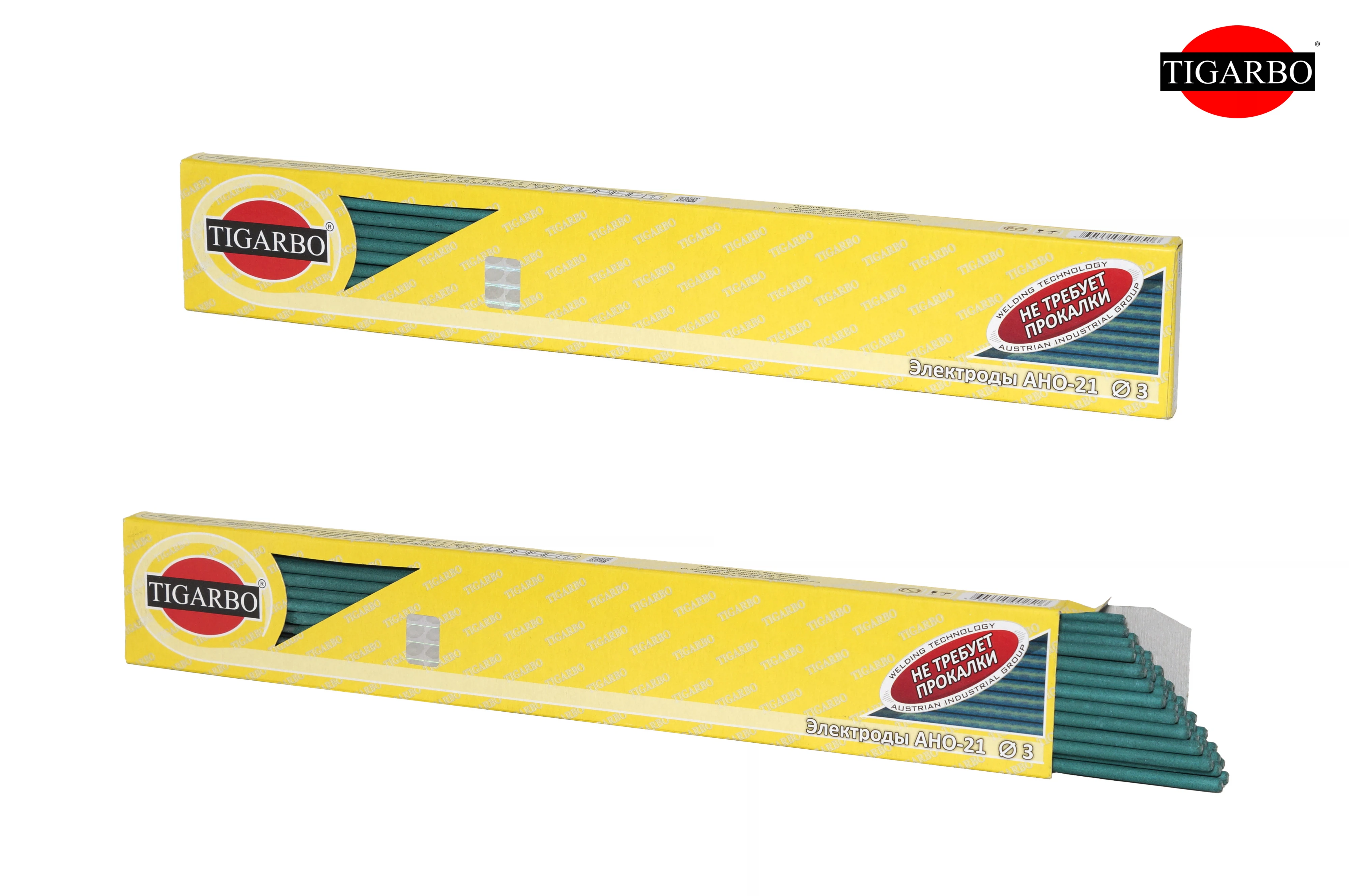 Изображение товара Электроды TIGARBO Austrian 2155 ф3 (1кг)