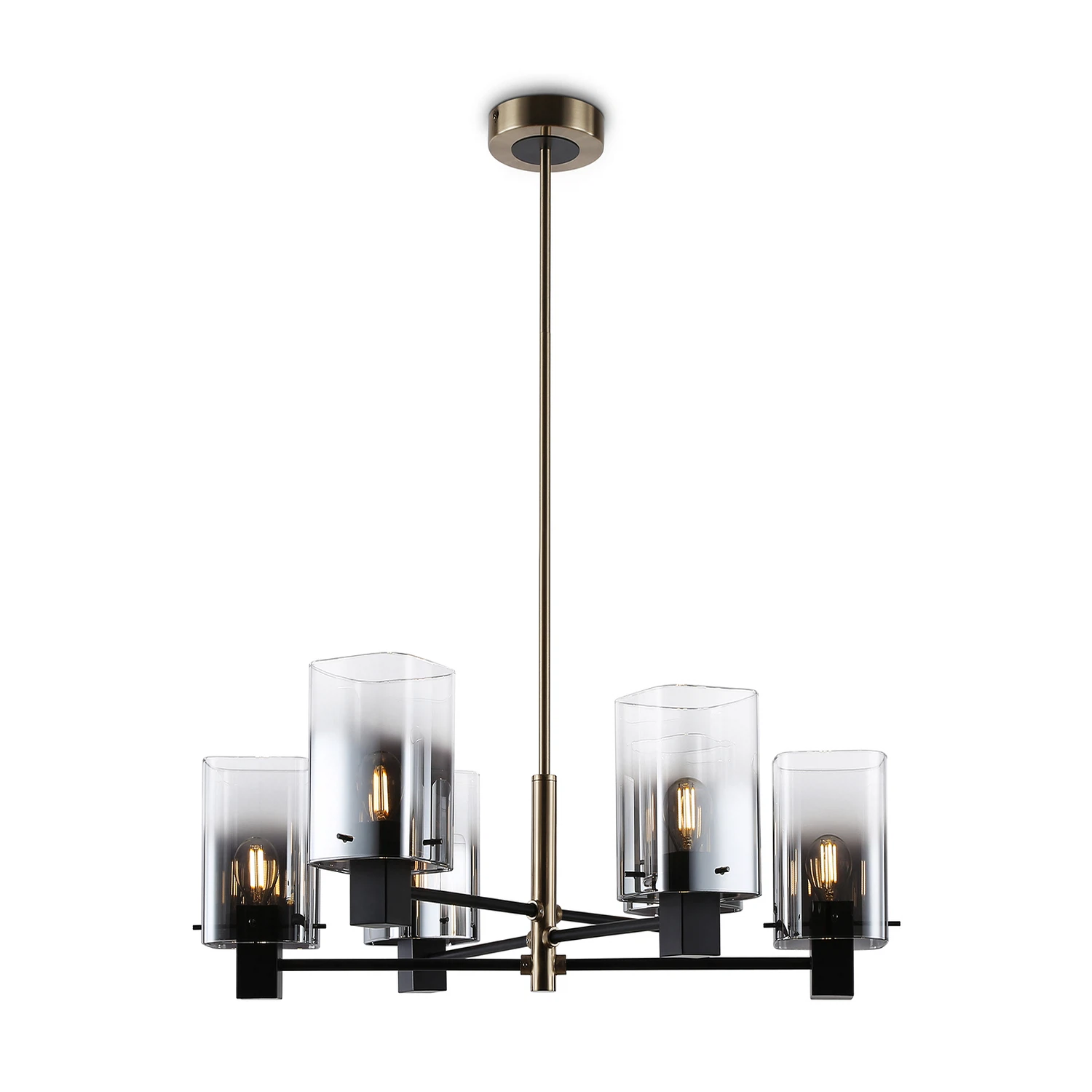 Изображение товара Люстра AMBRELLA LIGHT 6 ламп на штанге LH57041 китайская неоклассика