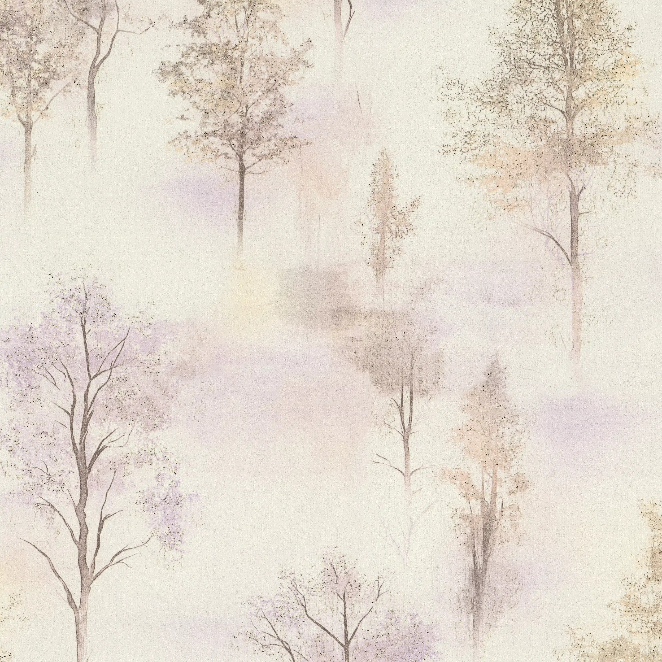 Изображение товара Обои флизелиновые Мураками / Murakami Euro Decor, сиреневые, 1,06*10,05м, 7356-08