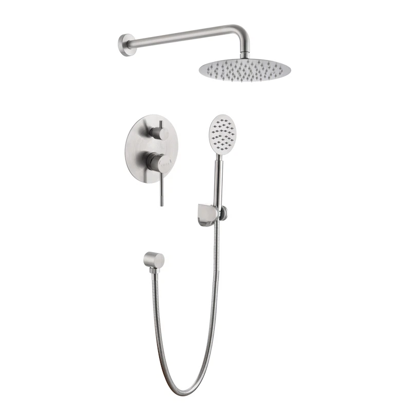 Изображение товара Душевая система Vessel 3in1 VODA VSL Set_3in1 — хром, скрытый монтаж, 1 верхний душ