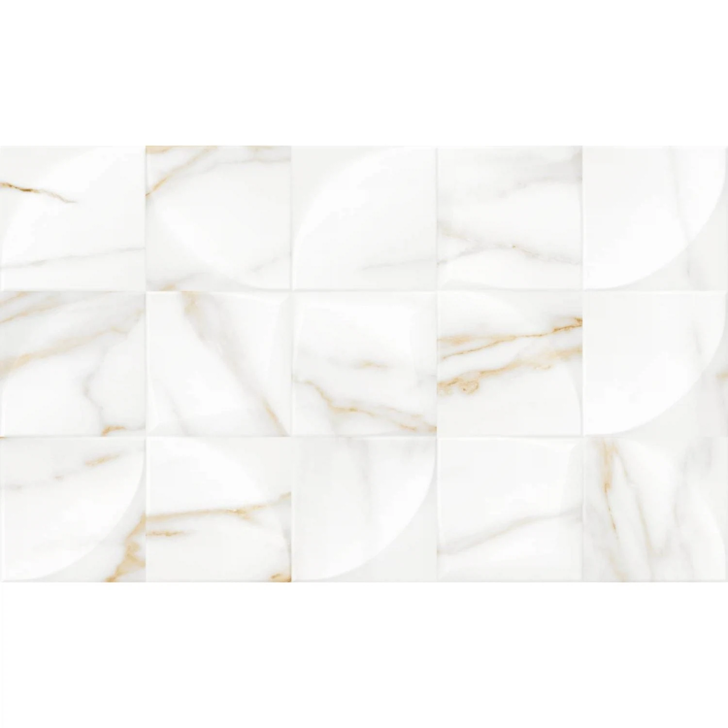 Изображение товара Настенная плитка Gracia Ceramica Marmaris белая 50*30 см