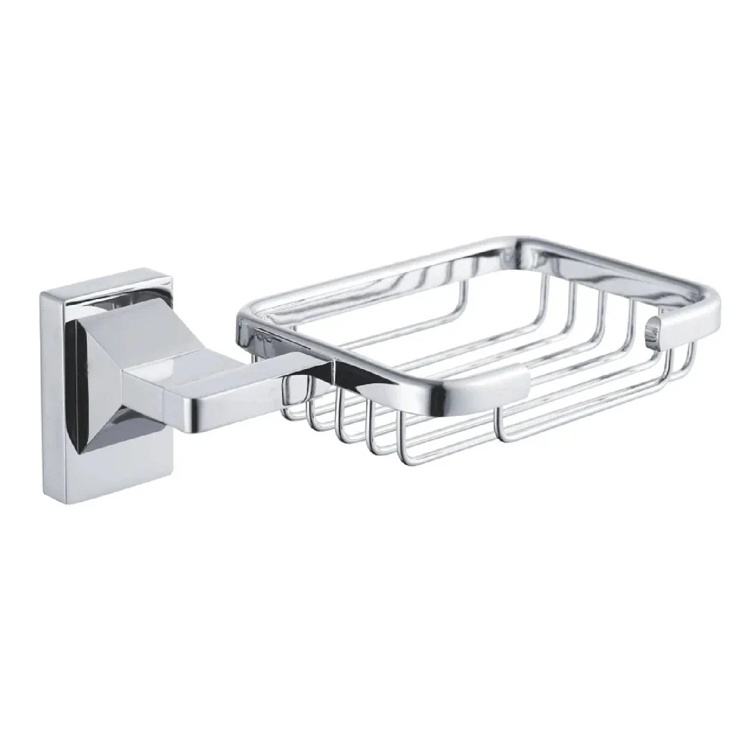 Изображение товара Мыльница Rose RG1604 хром — настенная, латунь, прямоугольная