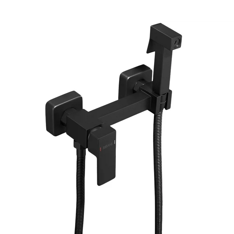 Изображение товара Гигиенический душ со смесителем Shevanik S137H, черный