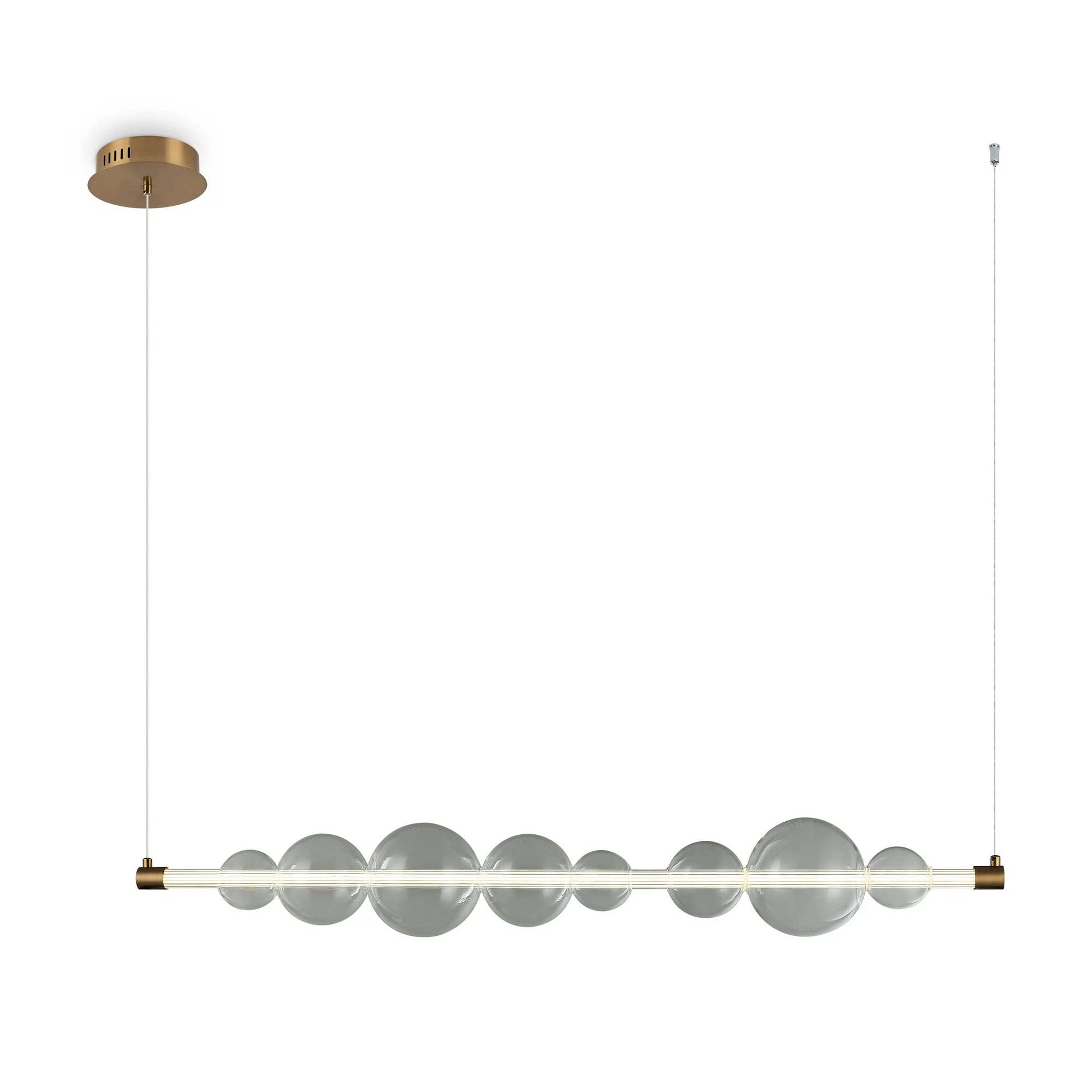 Изображение товара Подвесной светильник Freya Glaze FR5396PL-L13BS с LED и регулируемой высотой