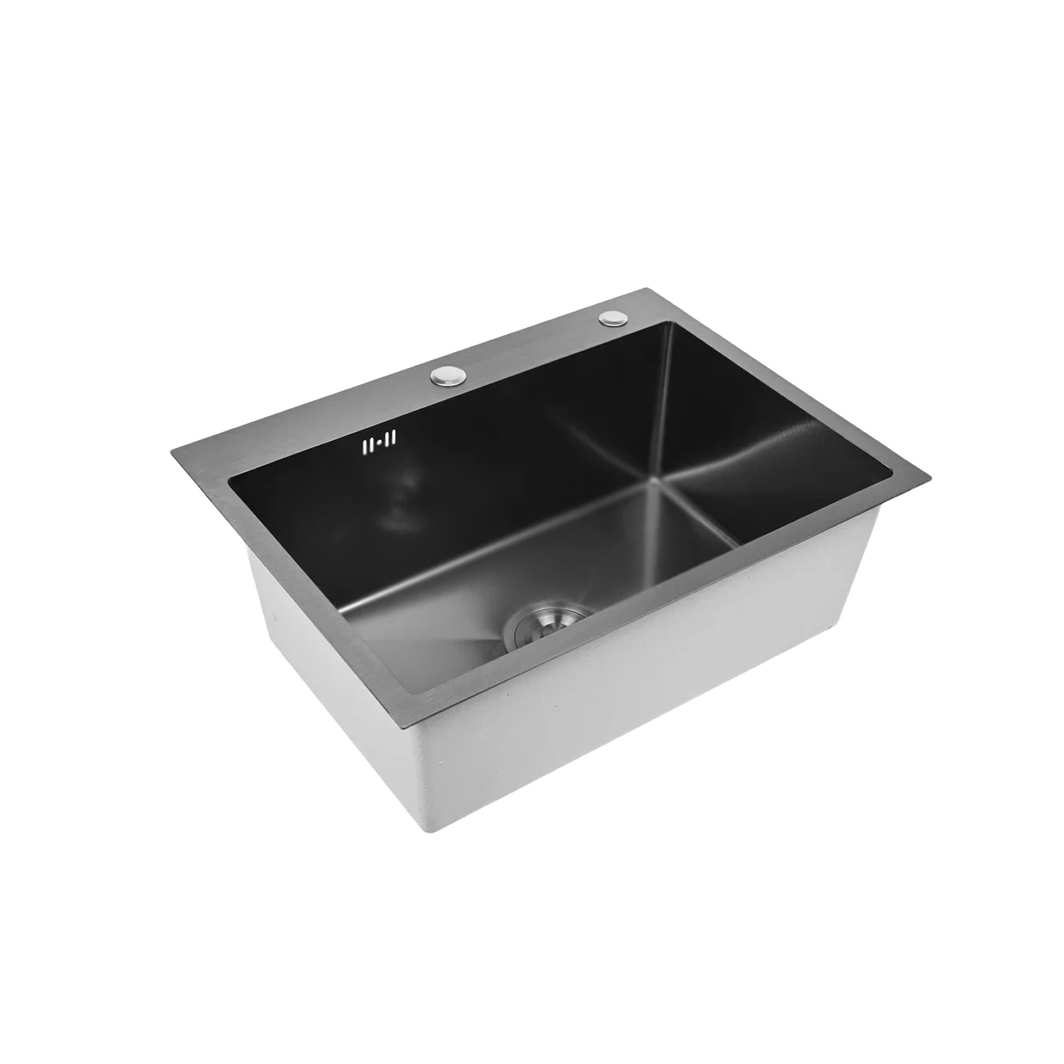 Изображение товара Мойка для кухни нержавеющая WISENT WS36050B графит