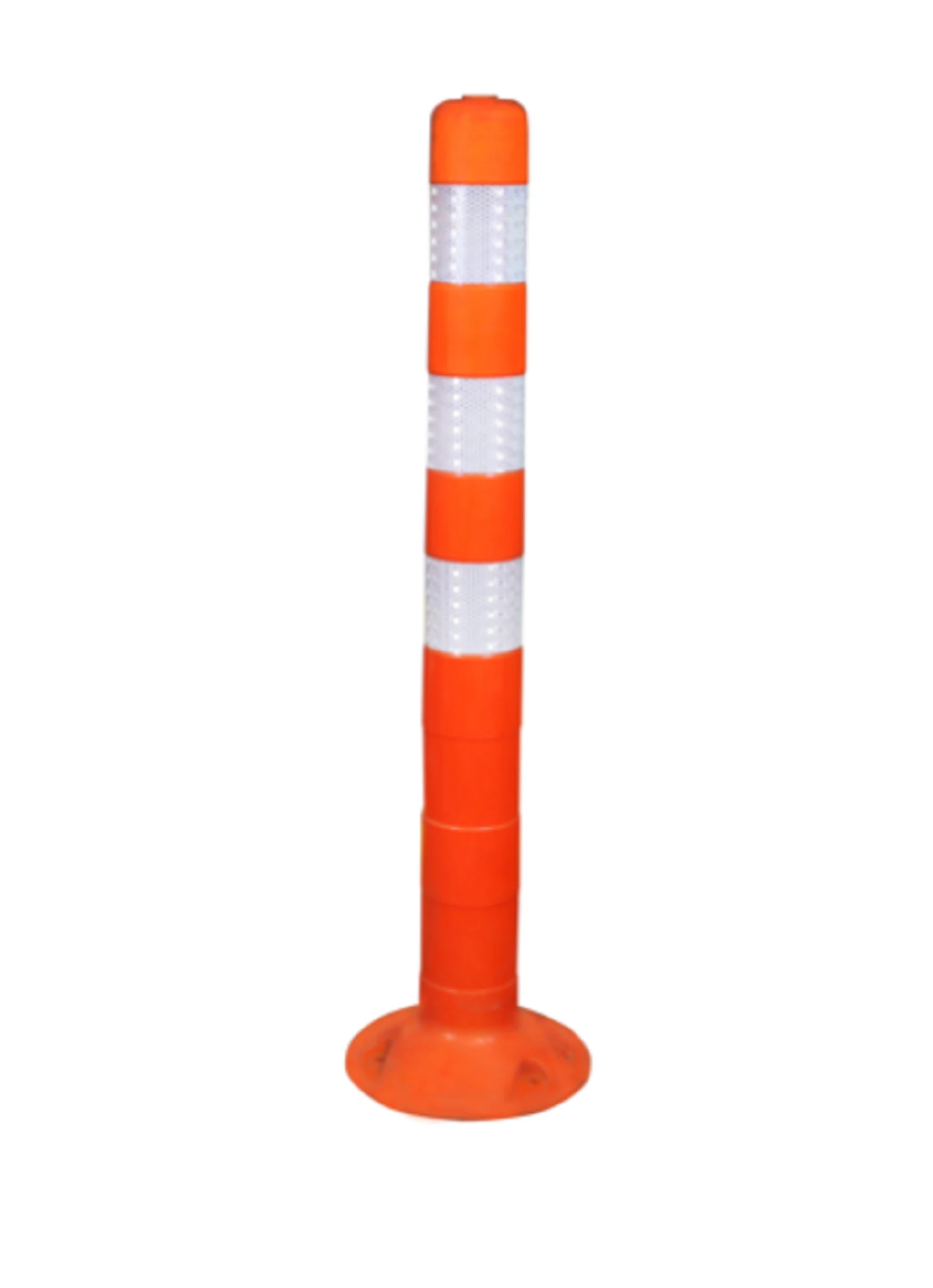 Изображение товара Гибкий сигнальный упругий парковочный столбик ССУ-750 ГОСТ 32843-2014 оранжевый