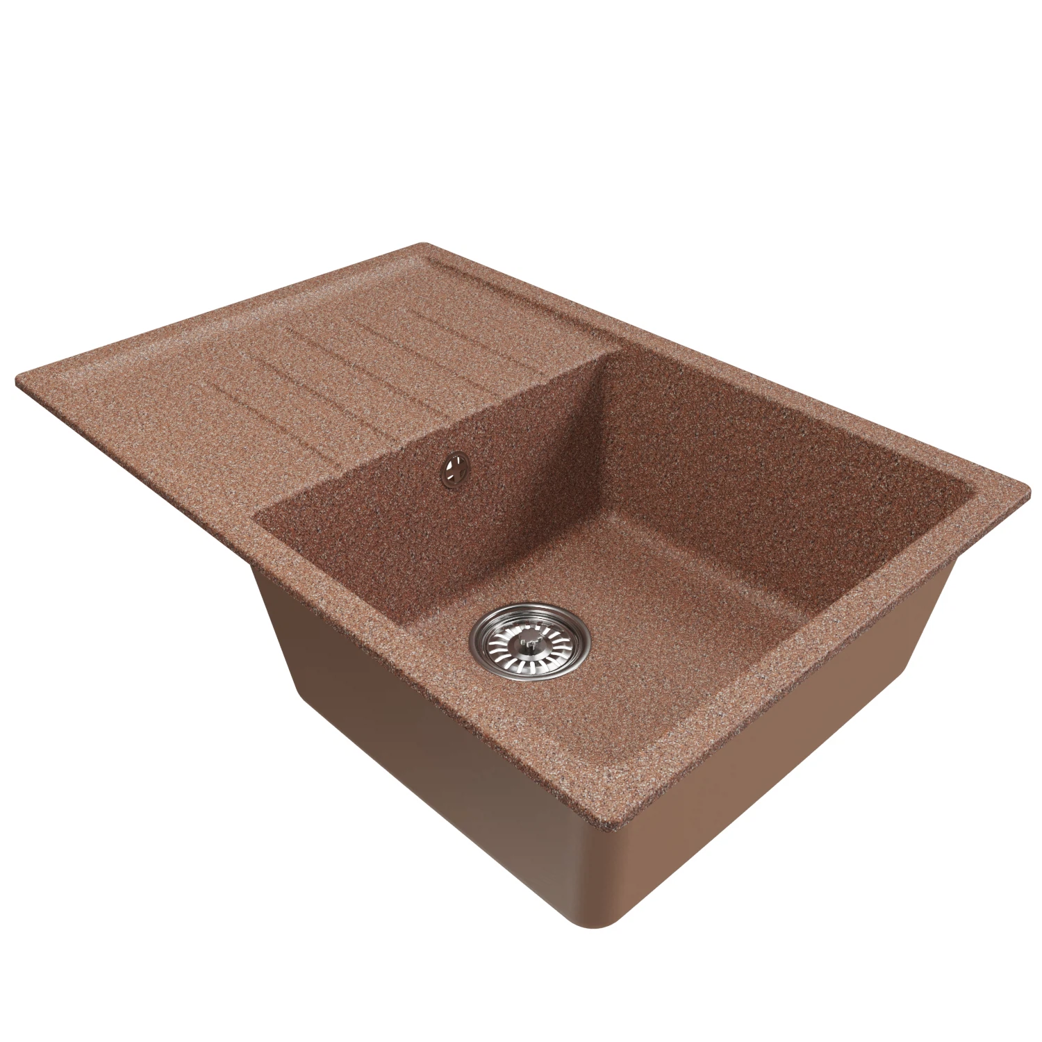 Изображение товара Мойка ML-GM19 с крылом, терракотовая (307), 750*500*200мм NEW