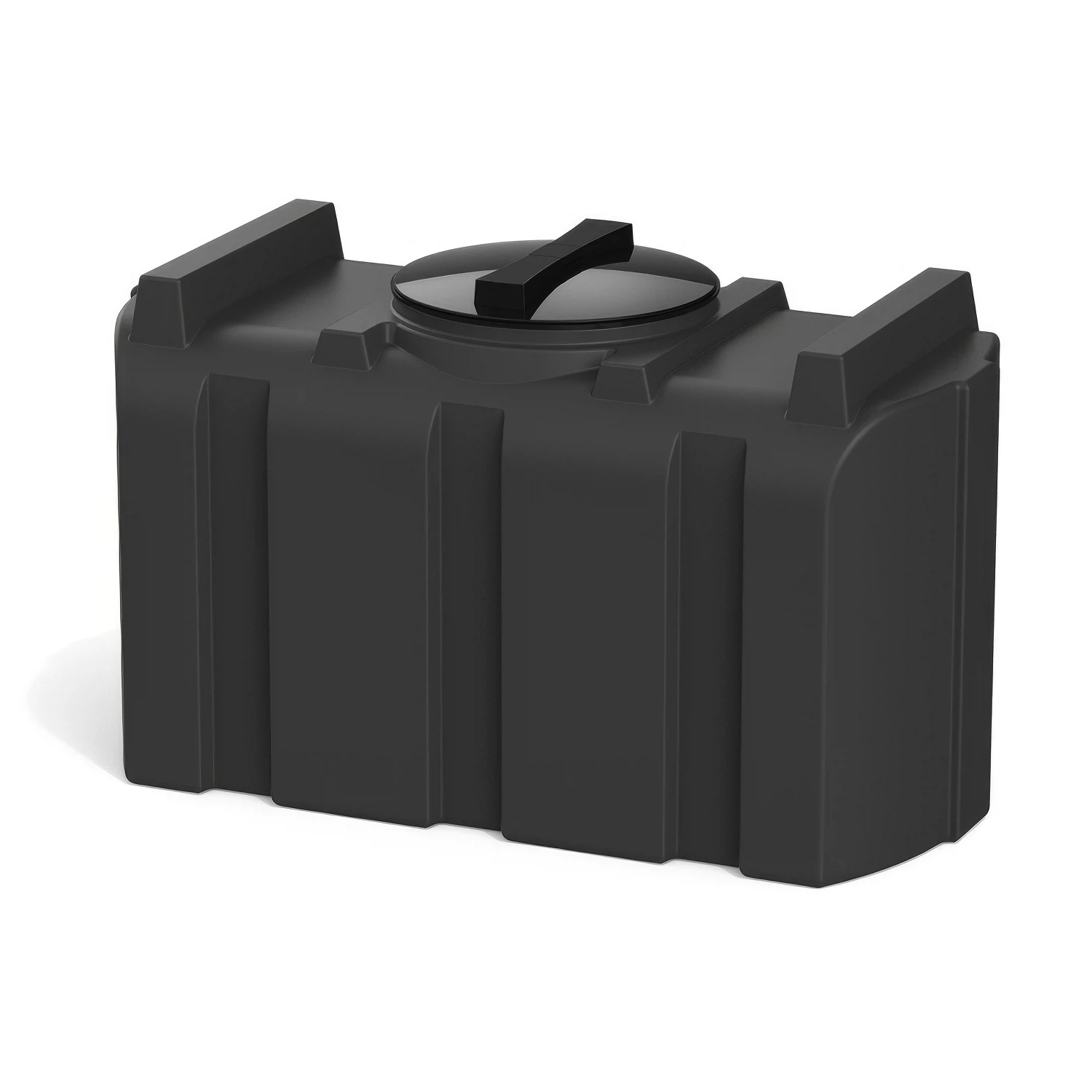 Изображение товара Емкость для воды R 200 Черный пластиковая 200 л бак Polimer Group