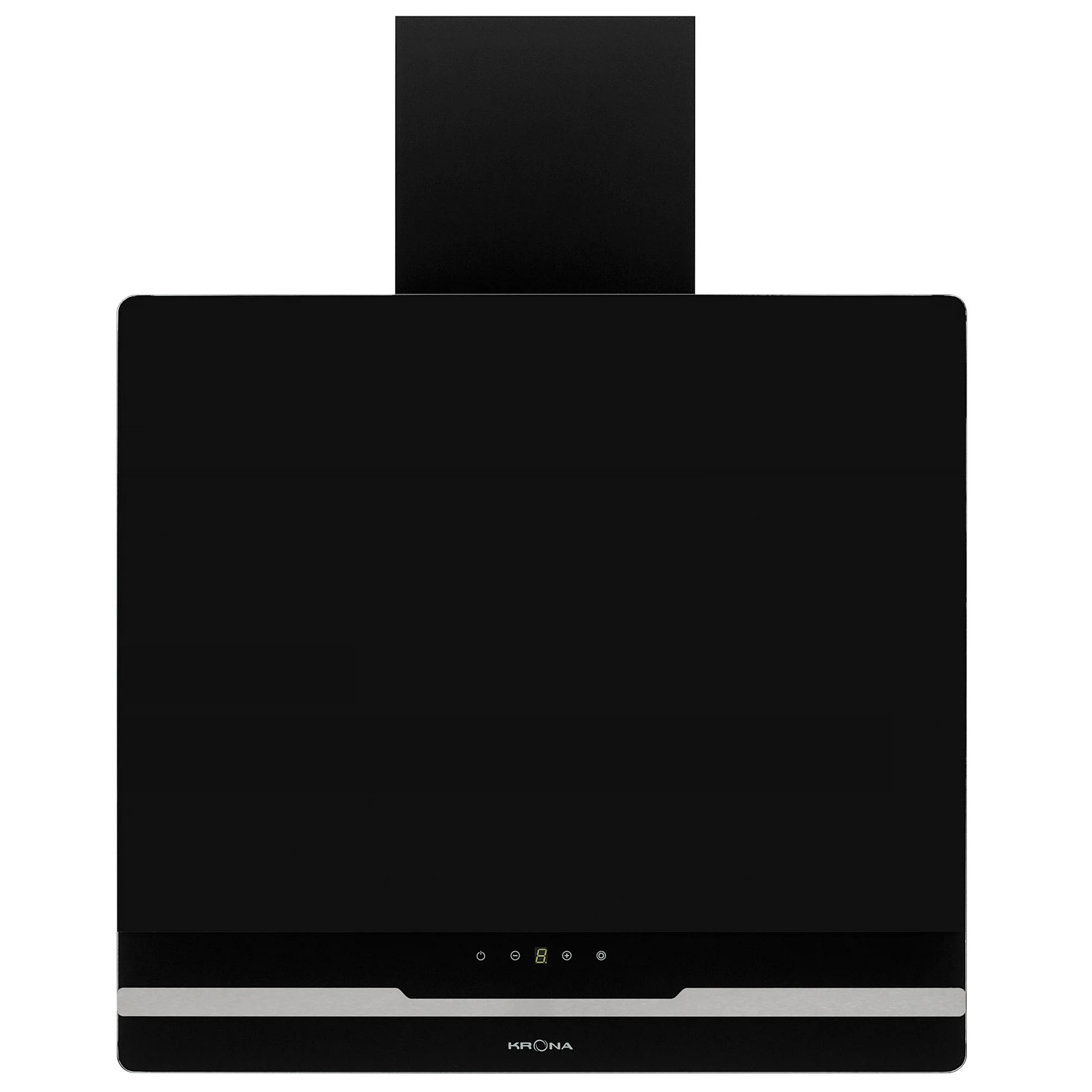 Изображение товара Кухонная наклонная вытяжка KRONA DOMENIKA 600 BLACK/INOX 60 см