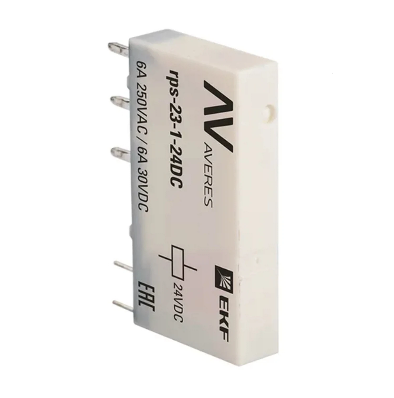 Изображение товара Реле промежуточное EKF Averes slim 23/1 6A 24В DC