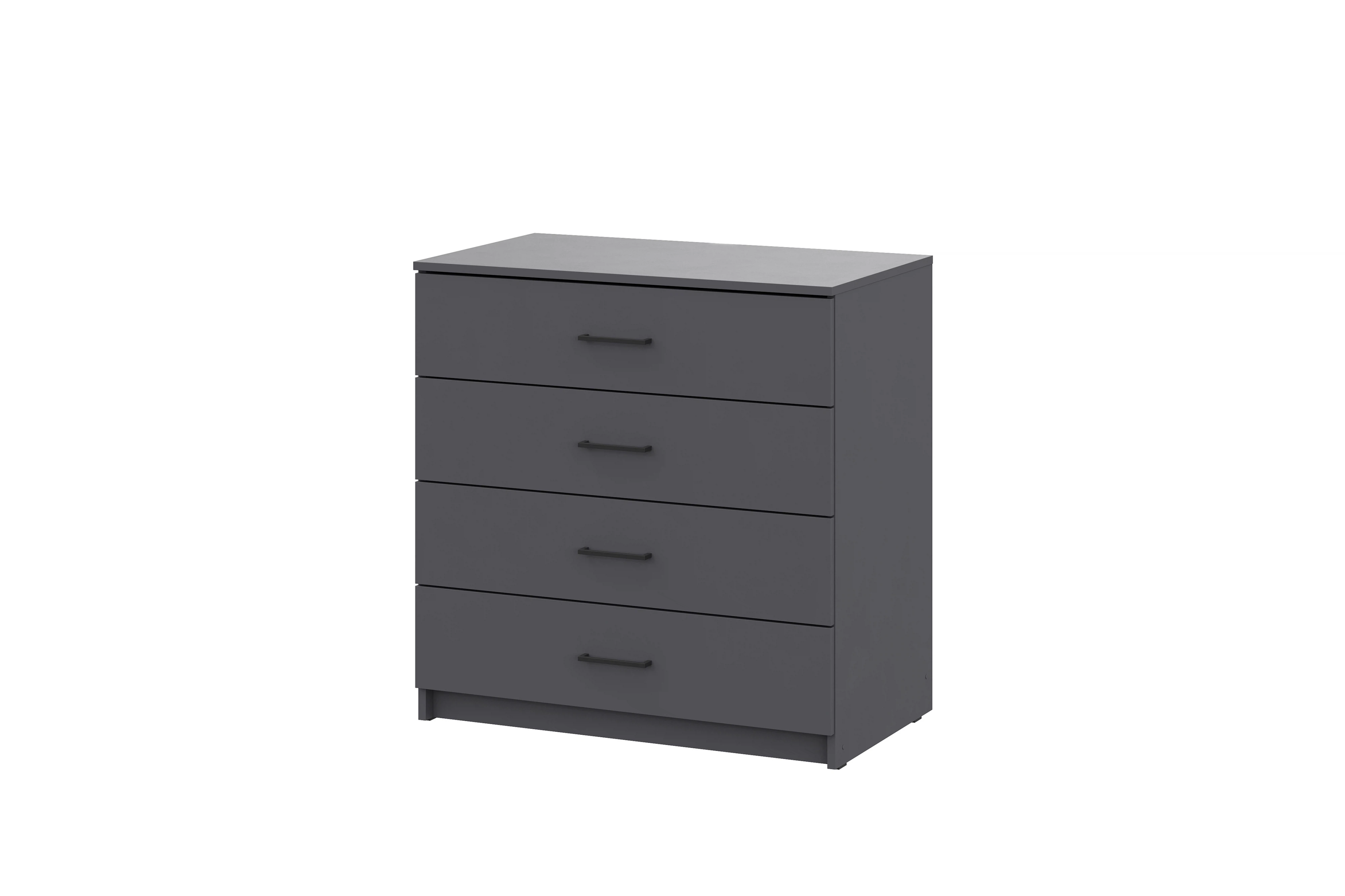 Изображение товара Комод Арника Мебель КМ 29 серый 4 ящика для спальной комнаты