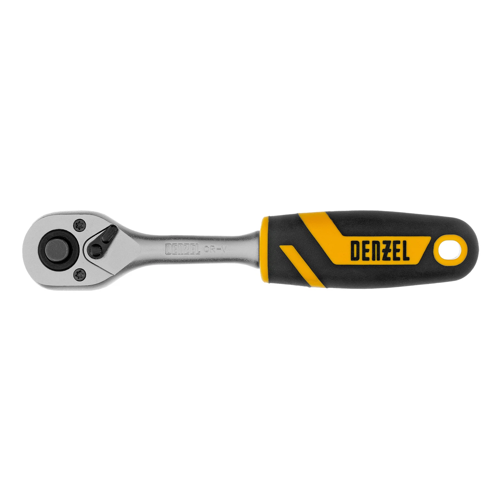 Изображение товара Ключ-трещотка Denzel 1/4" 90 зубьев, быстрое снятие, CrV