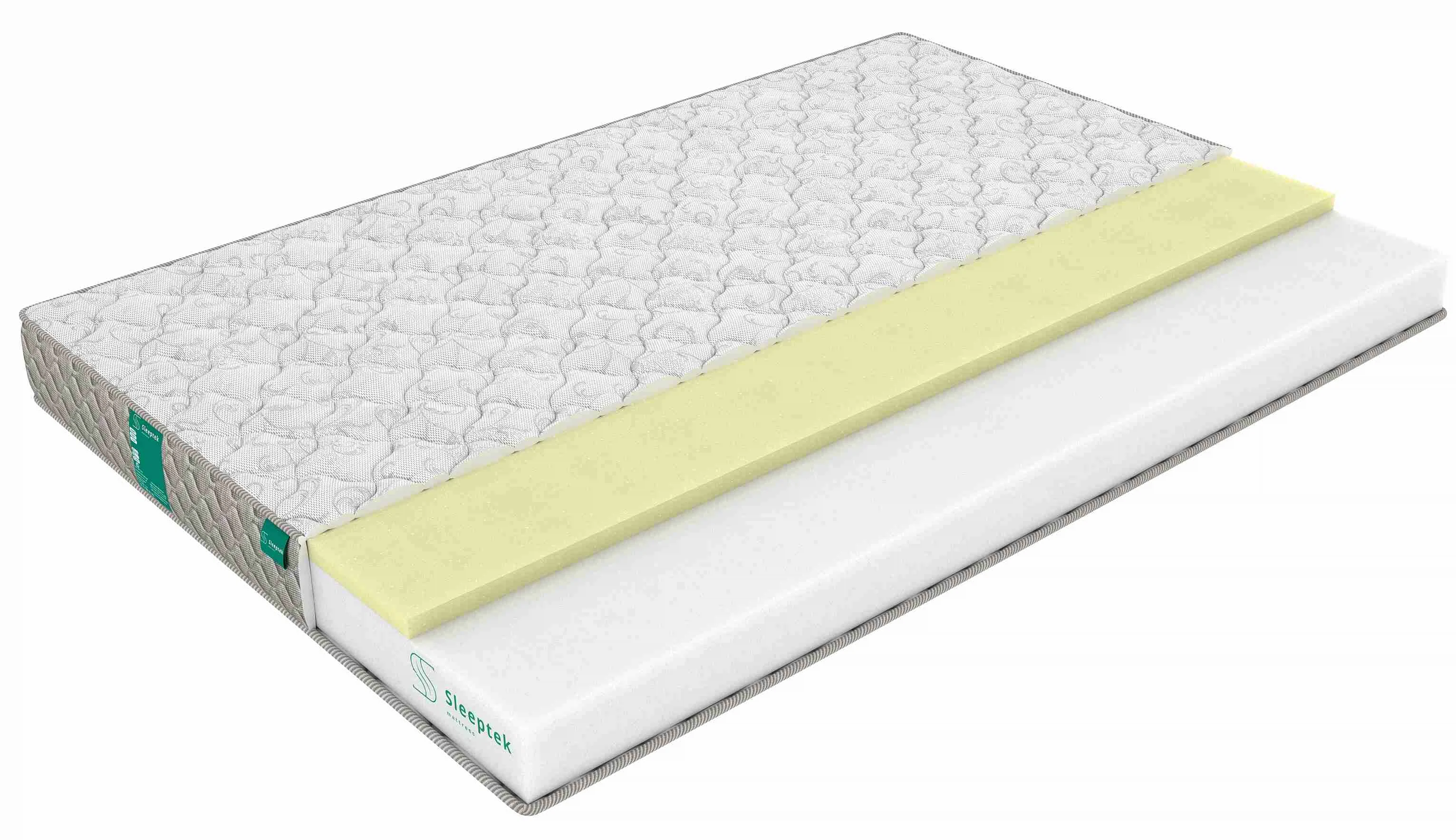 Изображение товара Матрас Sleeptek Roll Memo 12 90х200 см ортопедический беспружинный с мемори-эффектом