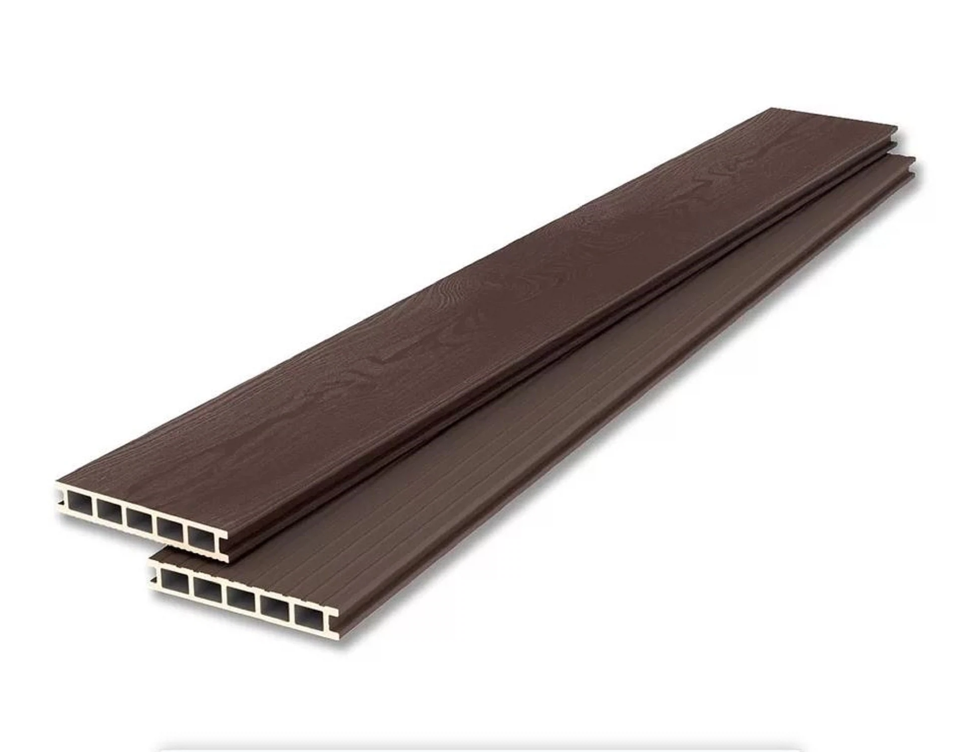 Изображение товара LECOLE Доска террасная Natur+Wide венге 3м ДПК ПВХ влагостойкая нескользящая