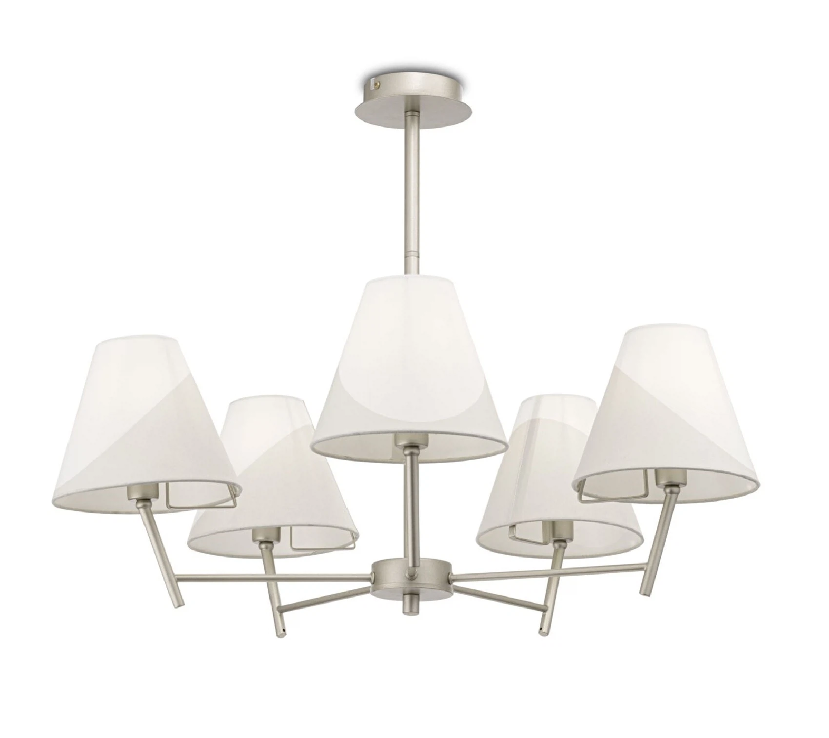 Изображение товара Люстра FR5084PL-05G Никель Е14/5/40Вт.