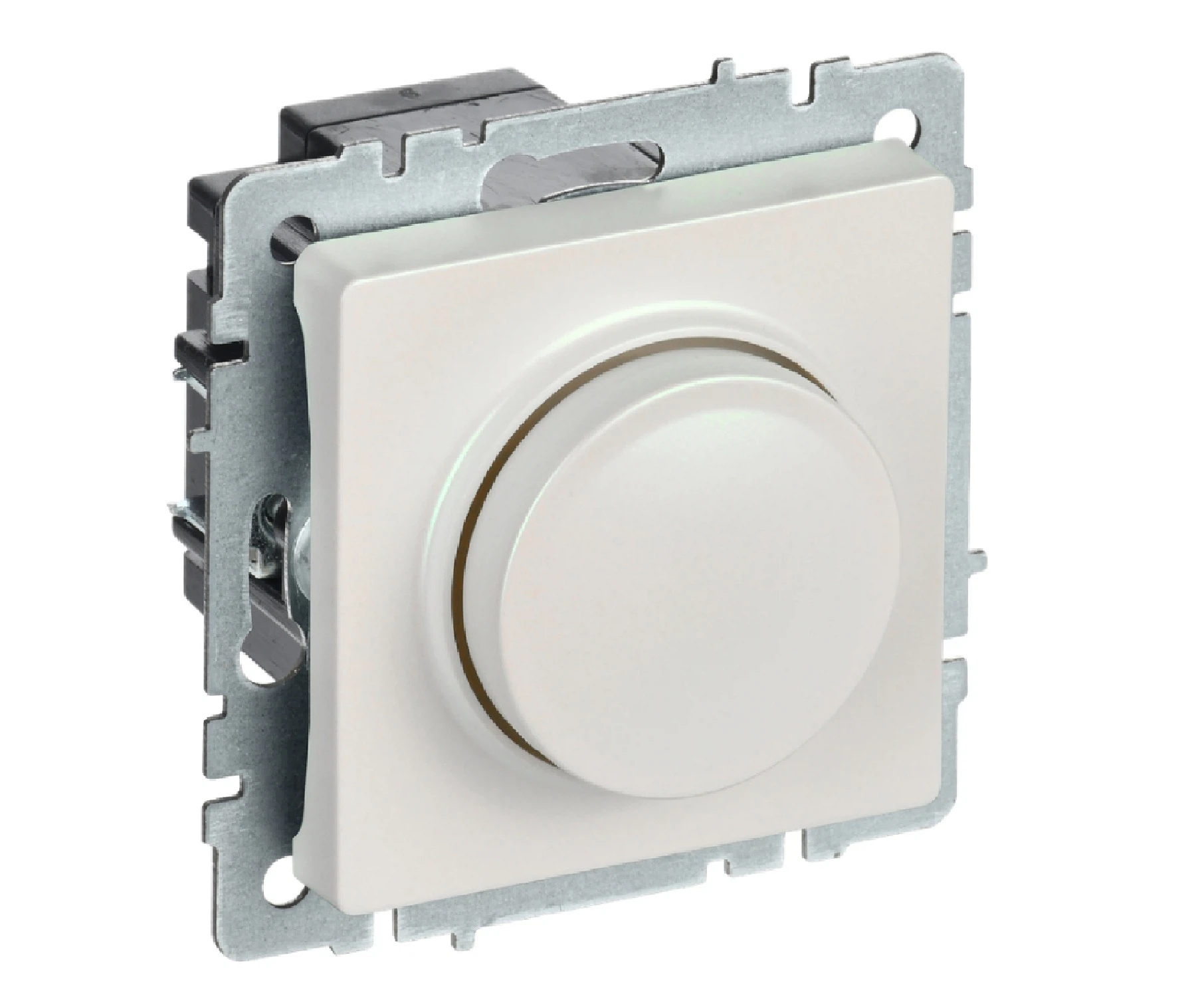 Изображение товара Светорегулятор IEK BRITE BASE Жемчуг  пов-наж. 600Вт СС10-1-0-БрЖ.