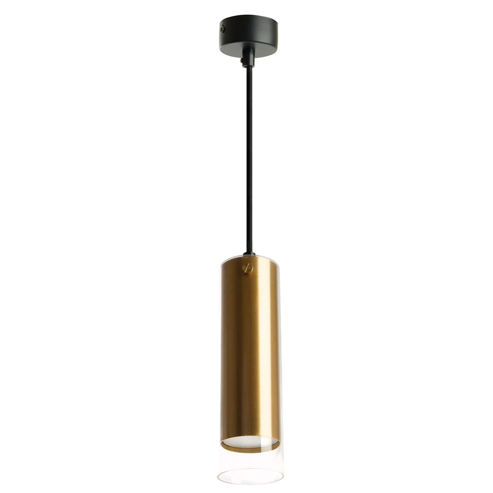 Изображение товара Светильник потолочный Feron ML1898 Barrel LUMINA levitation на подвесе MR16 35W 230V, золото, черный, 55*200
