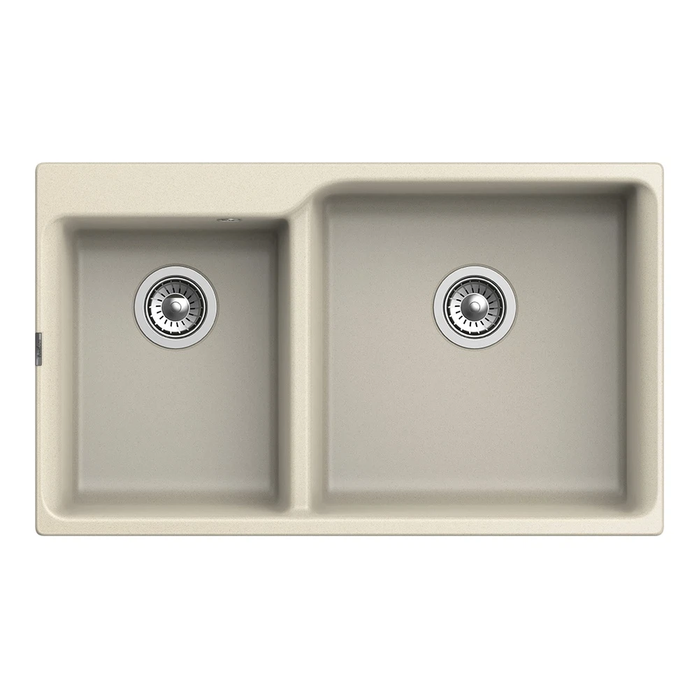 Изображение товара Кухонная мойка Rivelato AXEL X-90D, темно-бежевый, кварц