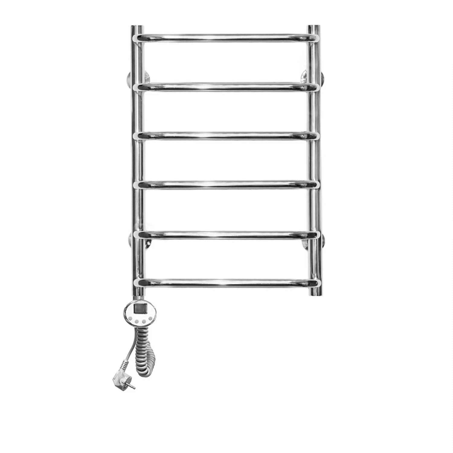 Изображение товара Электрический полотенцесушитель Стефано П6 600x470 мм нержавеющая сталь хром