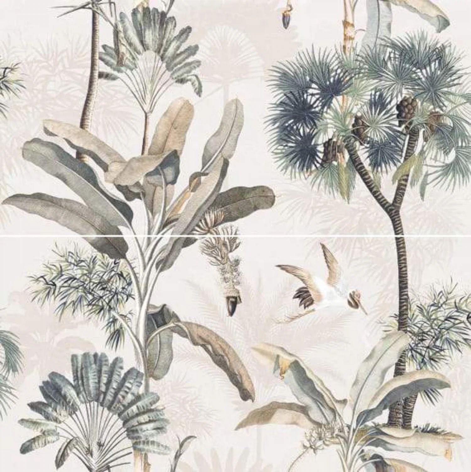 Изображение товара Панно керамическое Экзюпери многоцветное 60х60 см для стен Россия