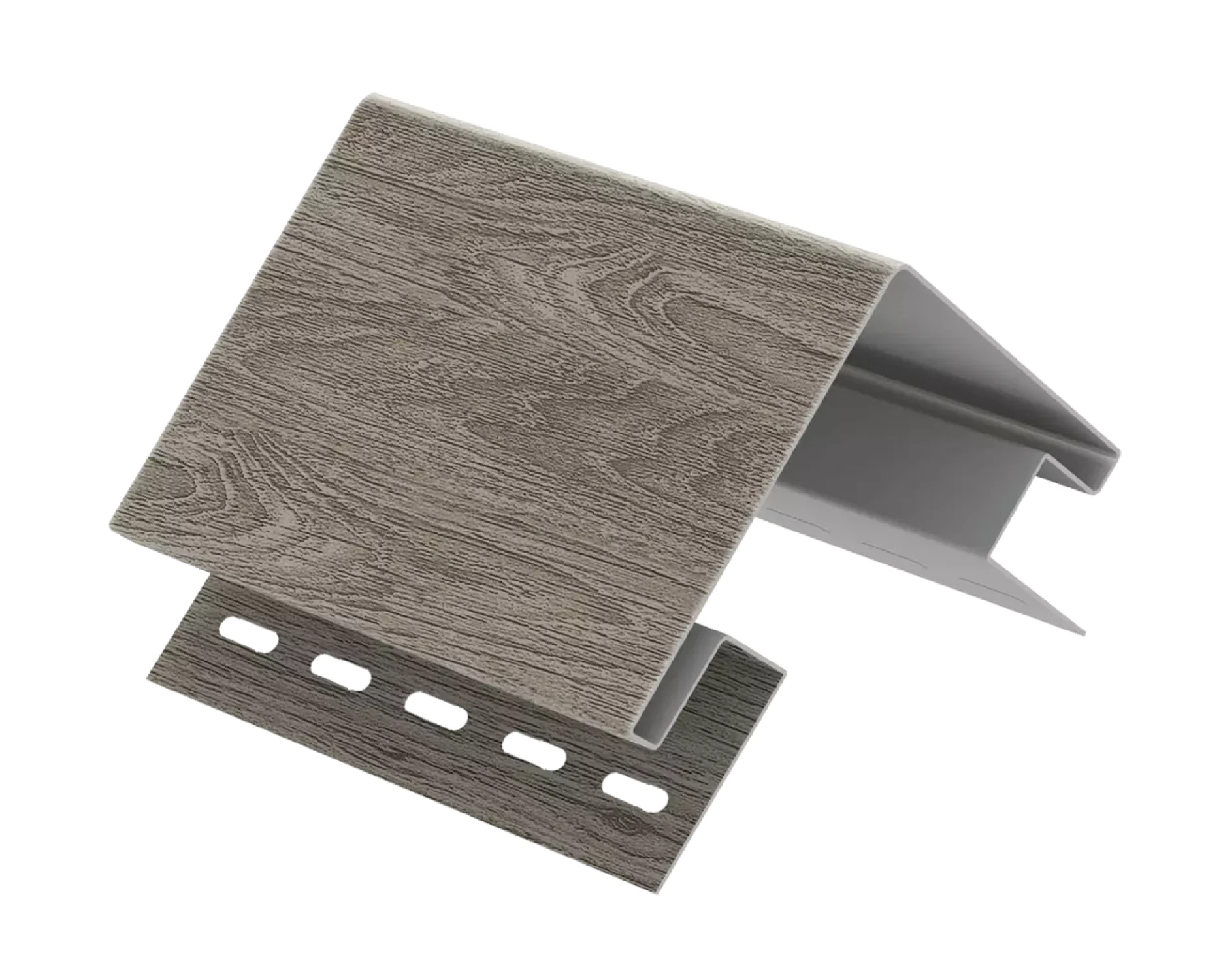 Изображение товара Наружный угол 74 мм Timberblock Планкен Седой Ю-Пласт