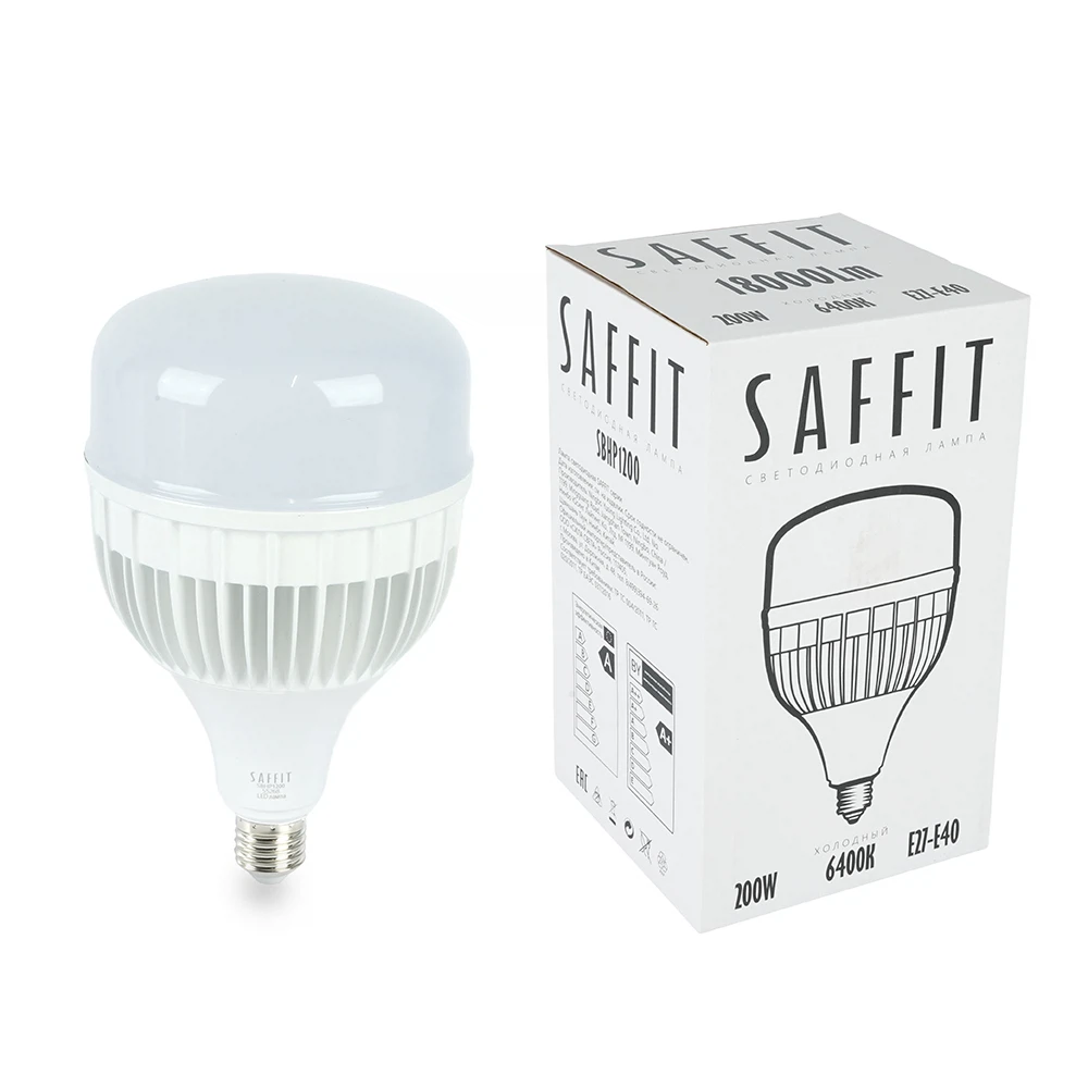 Изображение товара Лампа светодиодная SAFFIT SBHP1200 E27-E40 200W 230V 6400K
