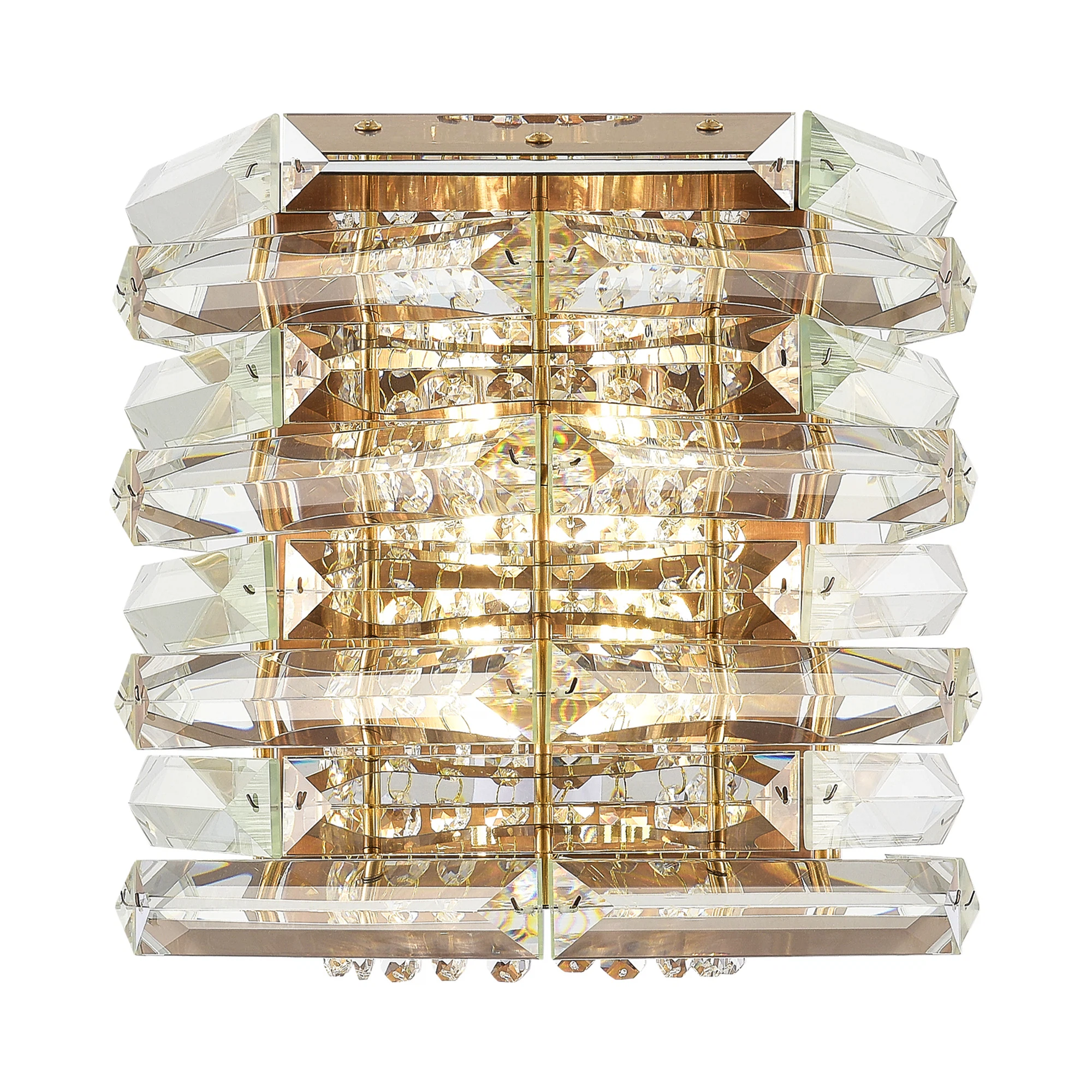 Изображение товара Настенный светильник STROZZI E14 классический с хрусталем эстетика