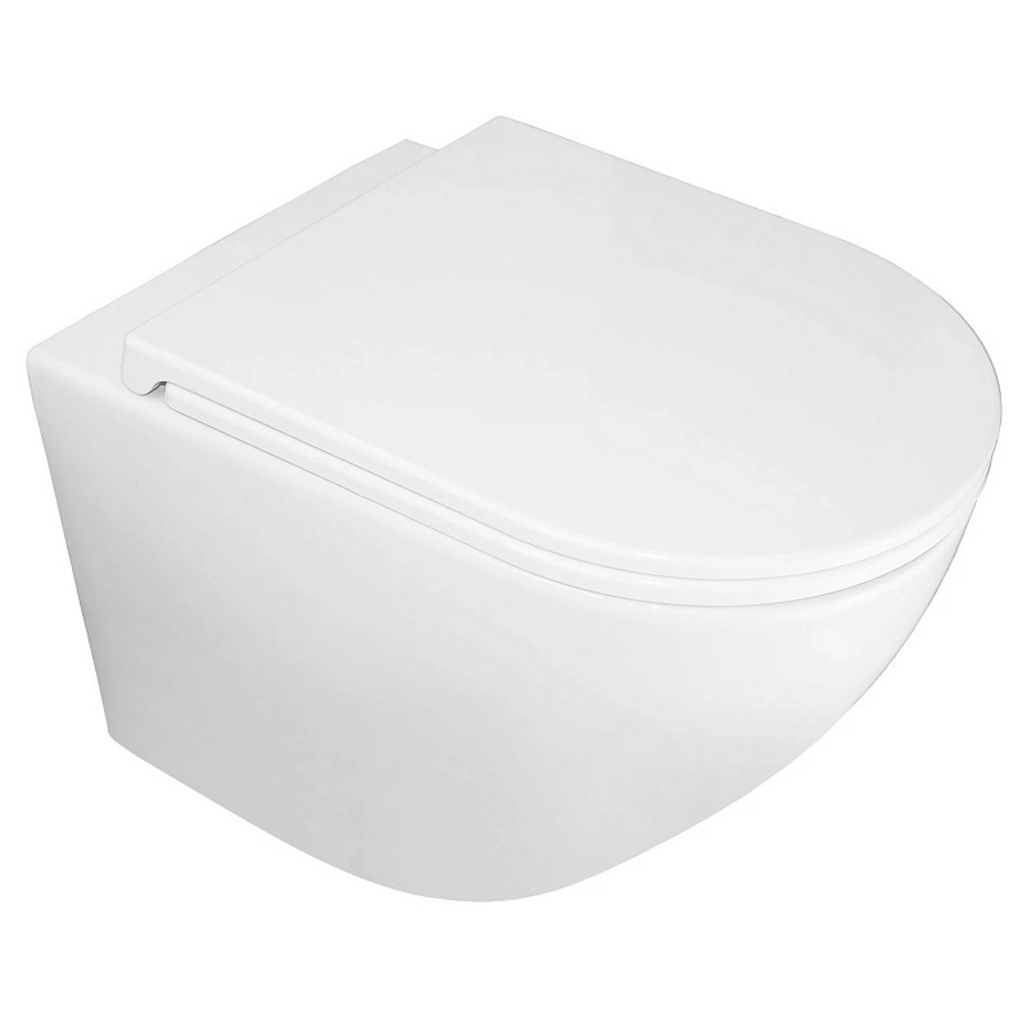 Изображение товара Унитаз подвесной безободковый с быстросъемным сиденьем микролифт Azario PRO-0001