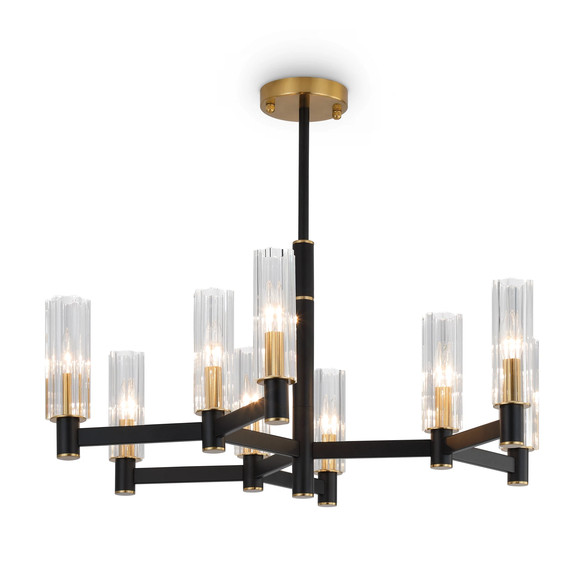 Изображение товара Люстра Freya Ambra FR5167PL-09B современная на штанге 9 ламп стиль модерн