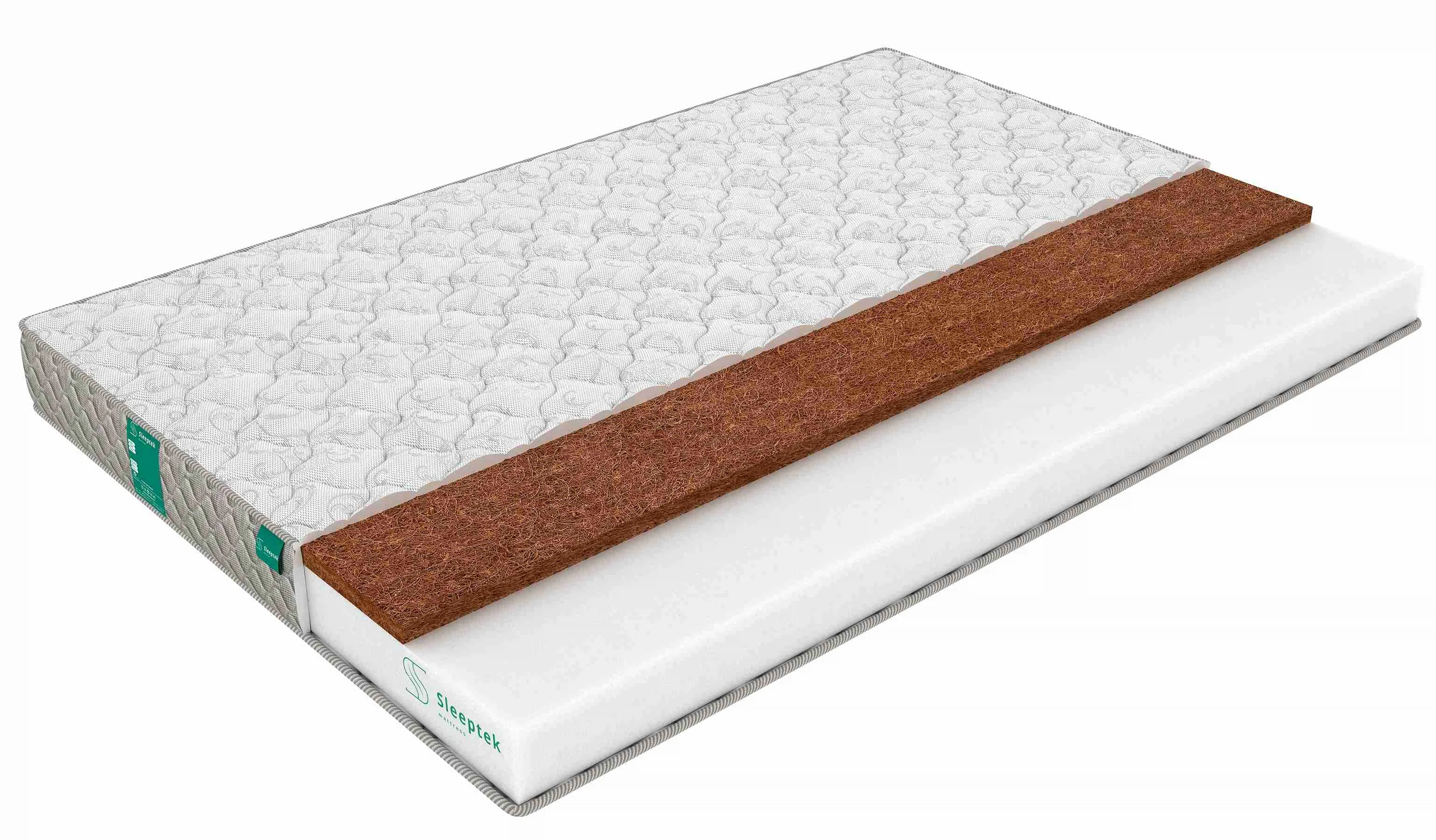 Изображение товара Матрас Sleeptek Roll CocosFoam 12 80х200 см беспружинный с кокосовой прослойкой