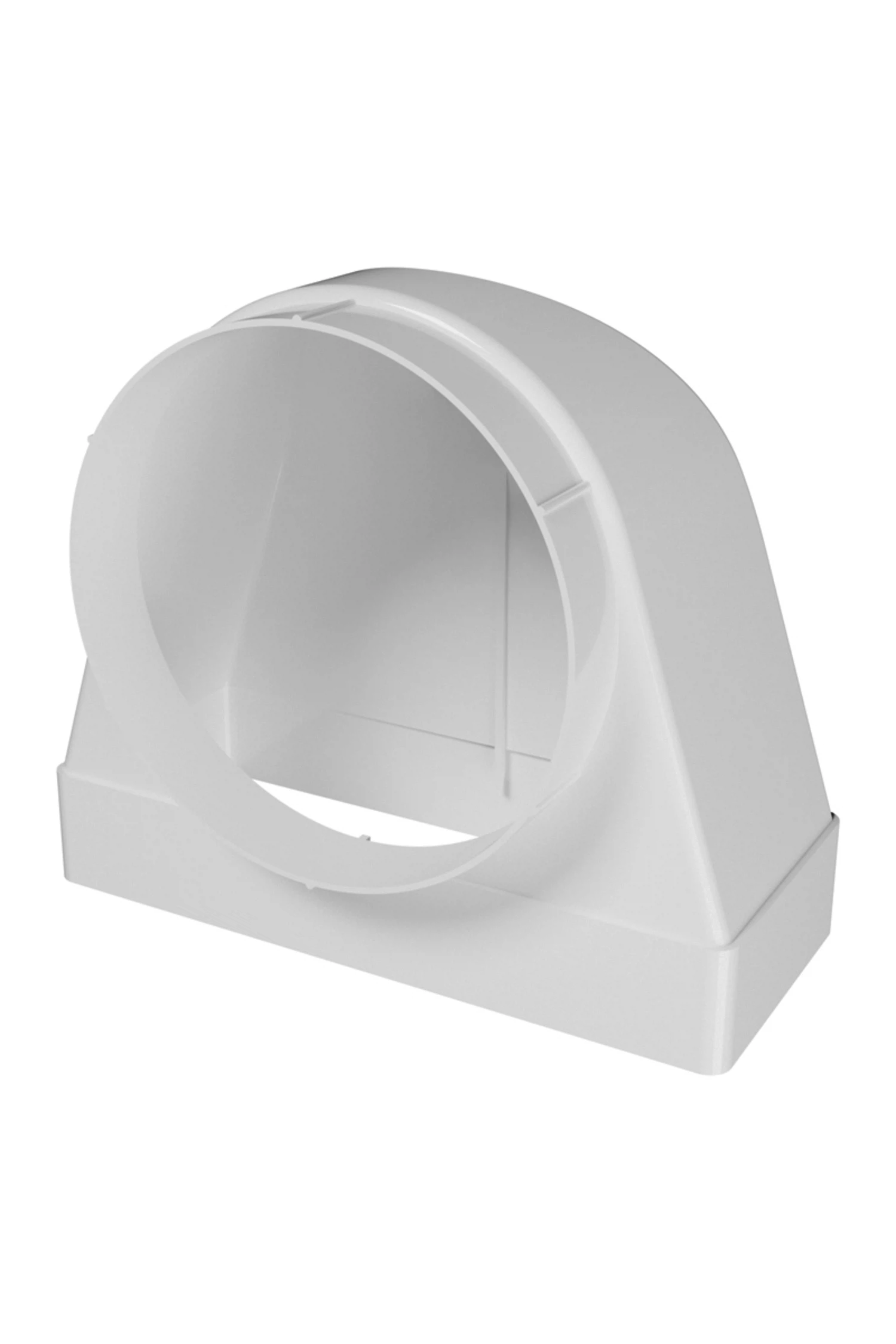 Изображение товара Переходник СКФП D150 90° для вентиляционных систем PVC Россия