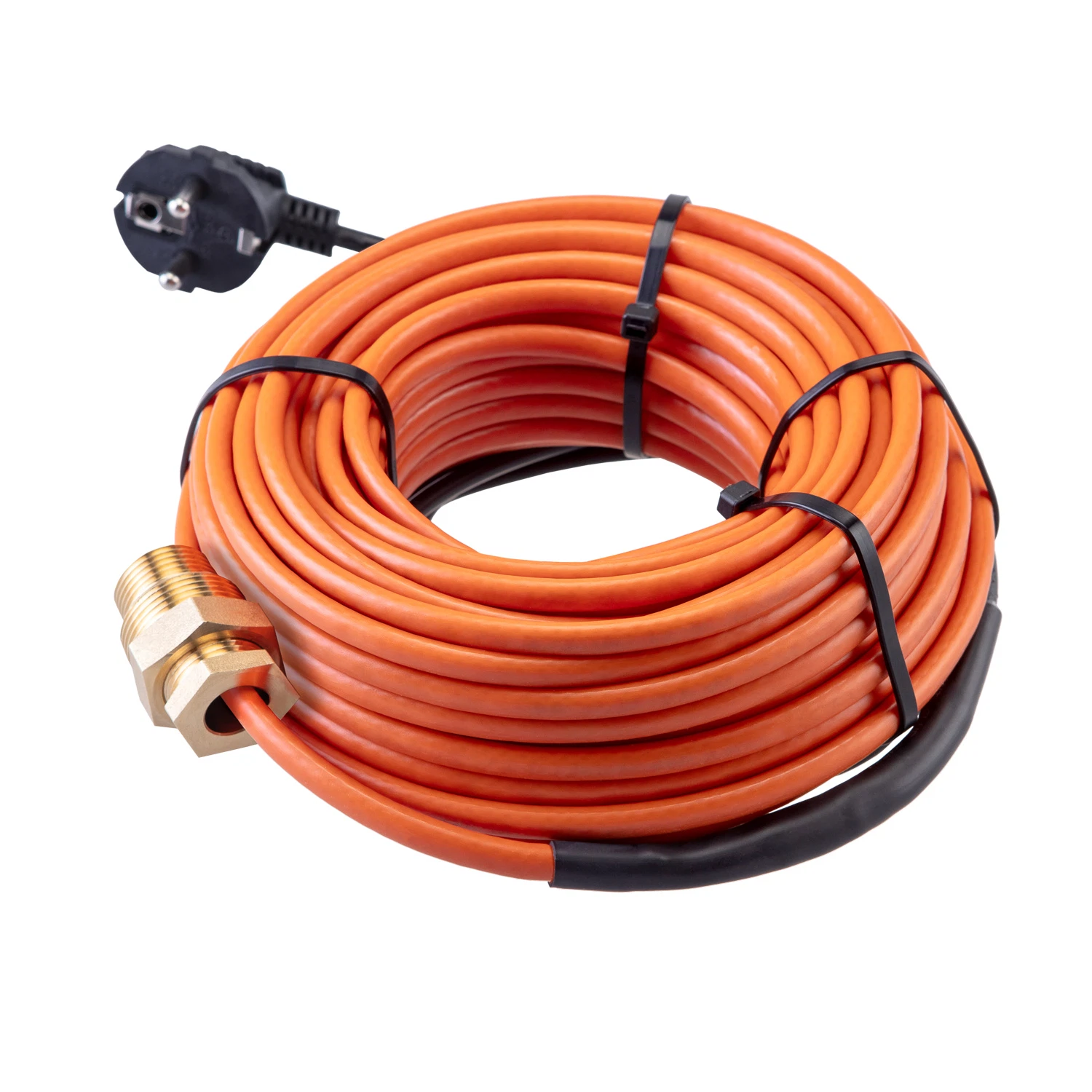 Изображение товара Саморегулирующийся греющий кабель PROconnect 8м 10 Вт/м для труб и систем водоснабжения