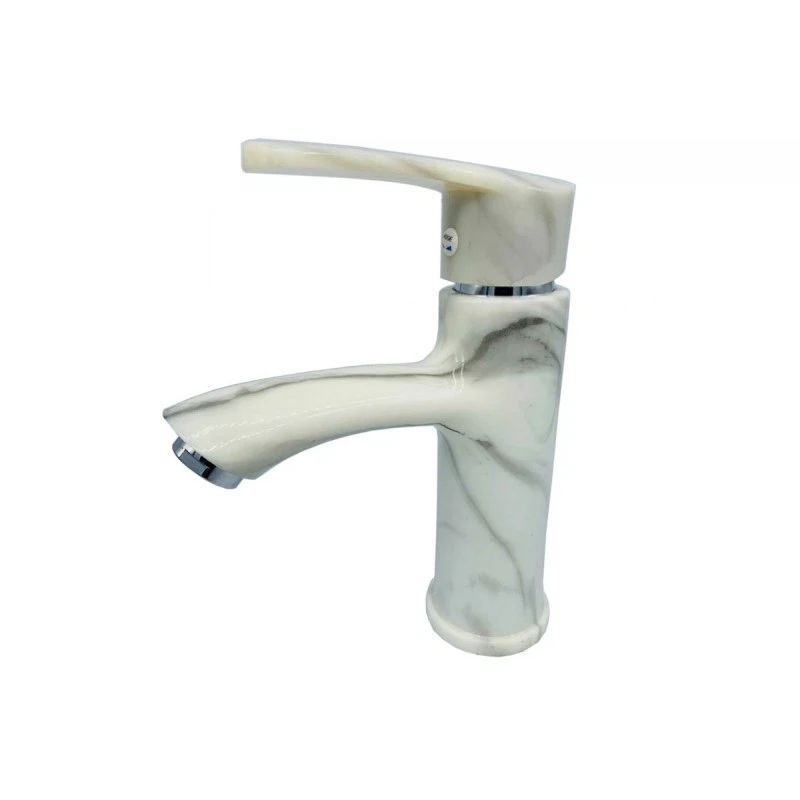 Изображение товара Смеситель Plstart PL1003-26 хром/мрамор с фикcированным изливом