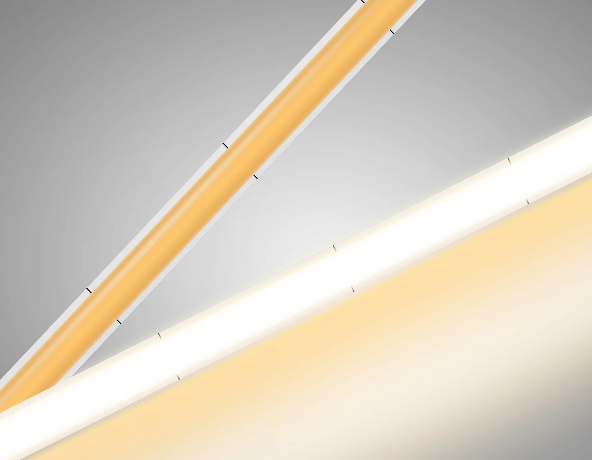 Изображение товара Светодиодная лента AMBRELLA LIGHT GS4611 COB 400Led/10W m/ 24V IP20 3000K/ 5m*5mm*2.1mm кратность резки 20mm (2 конт.)