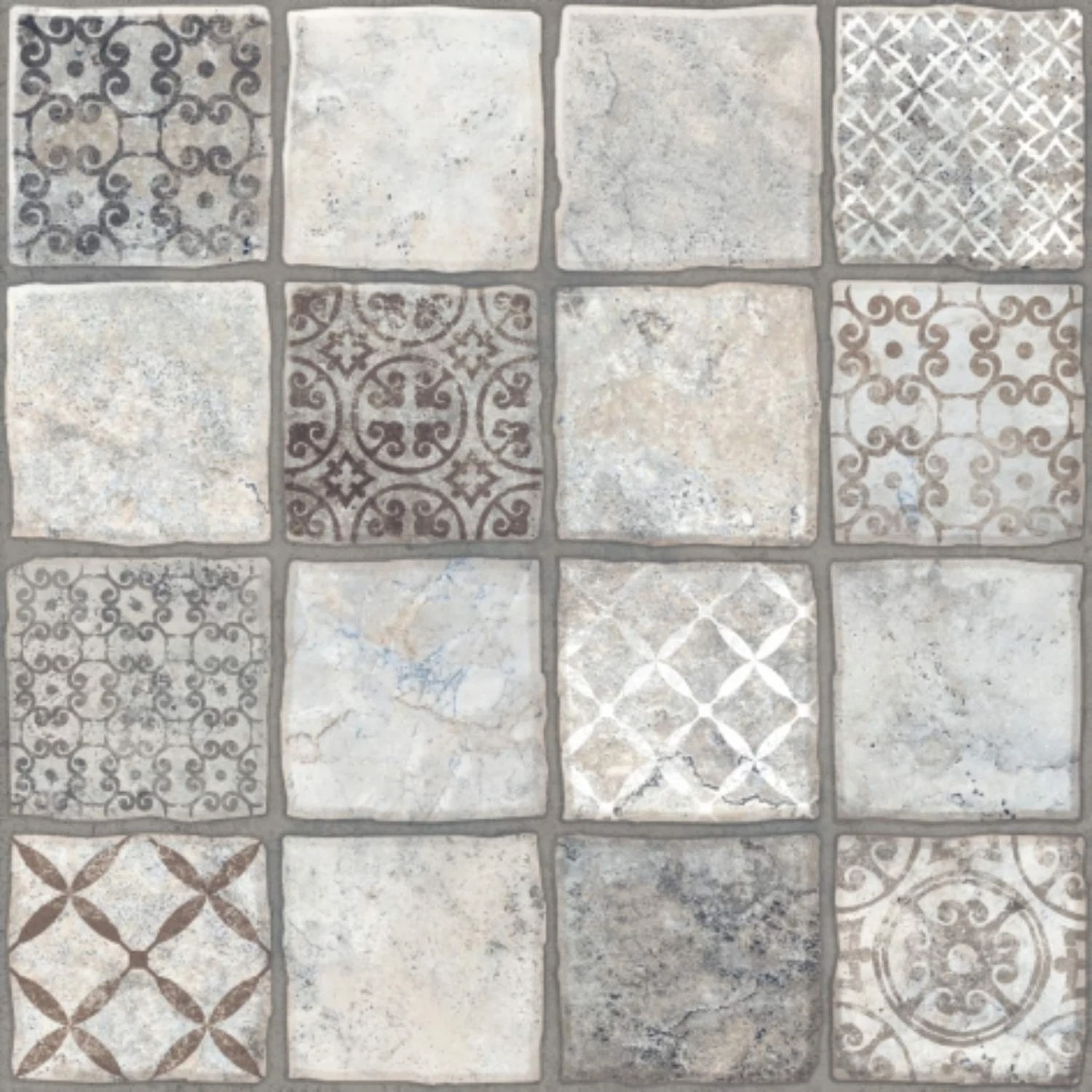 Изображение товара Керамогранит Карфаген светло-серый 40x40 для стен и пола